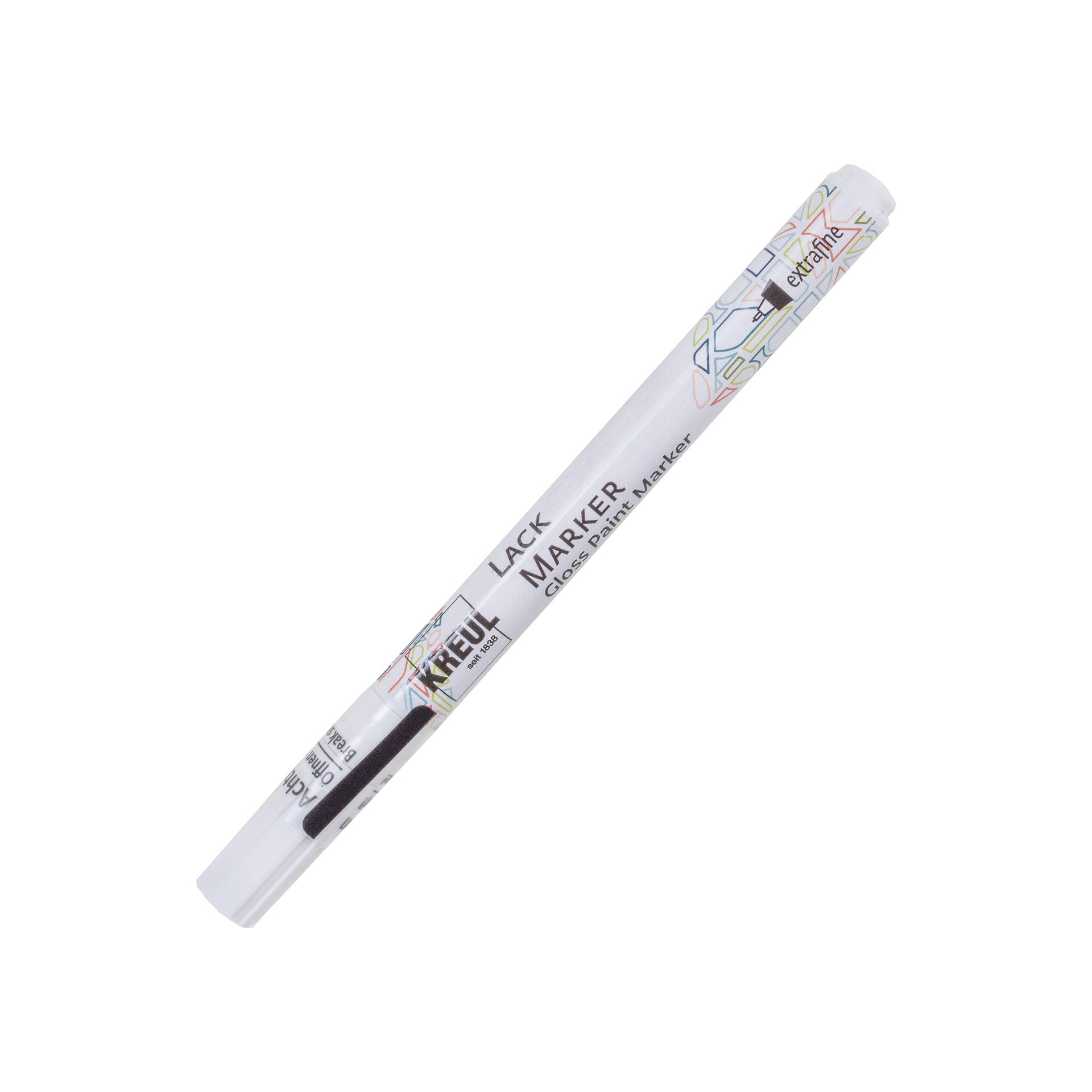 Lackmalstift extrafine weiß