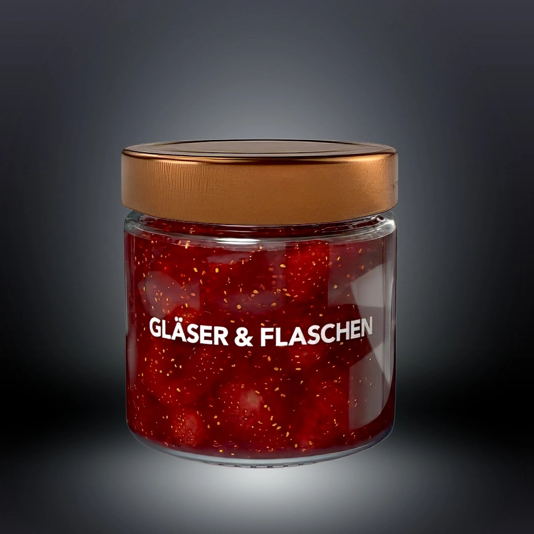 Rundglas Deep 212 ml Gefüllt