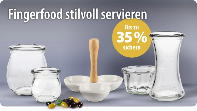 Fingerfood-Zubehör stark reduziert