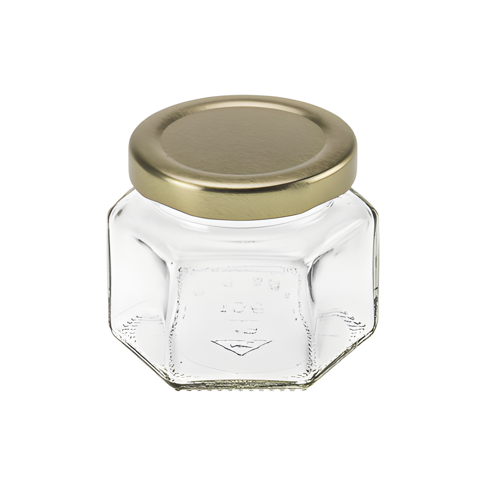 Sechskantglas 106 ml (Palette, 4788 Stück)