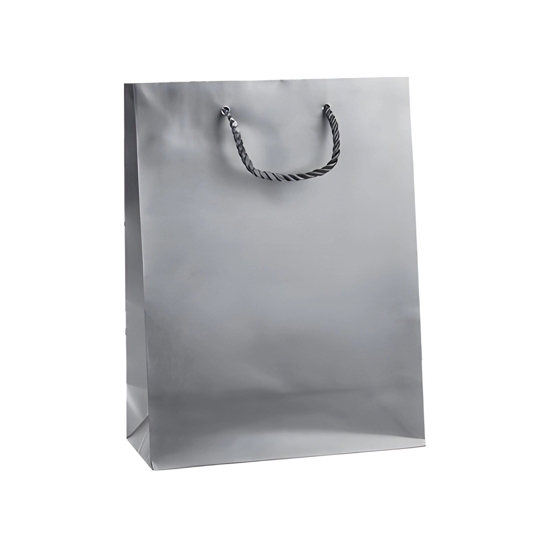 Geschenktüte silber, mittel
