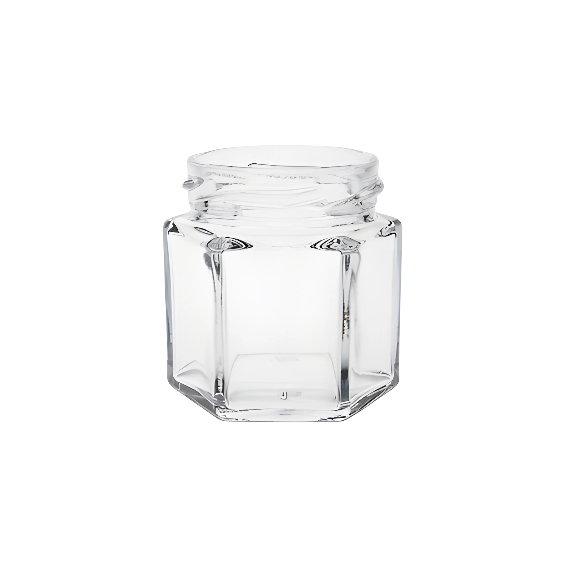 Sechskantglas 47 ml (Karton, 356 Stück)
