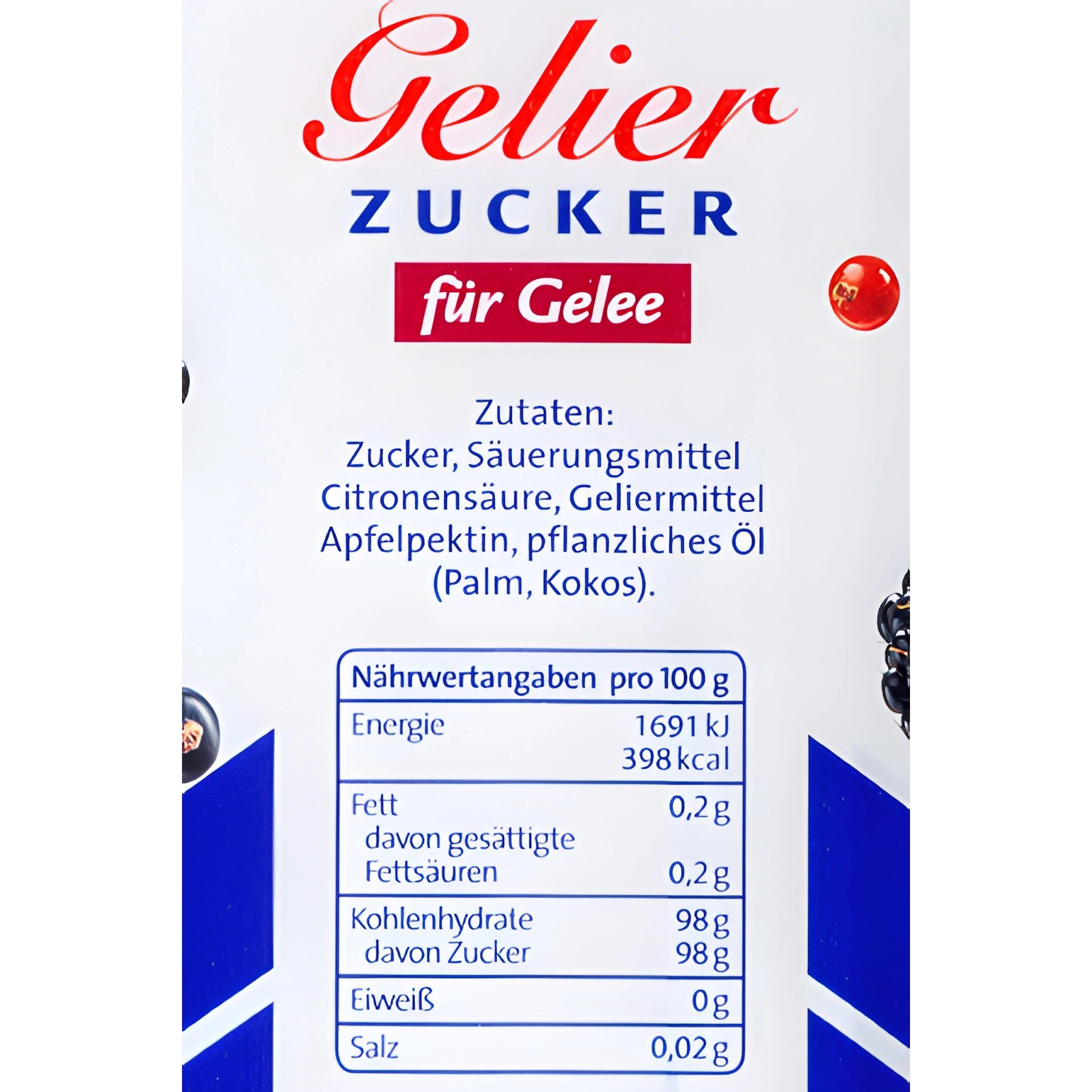 Gelierzucker für Gelee, 1 kg