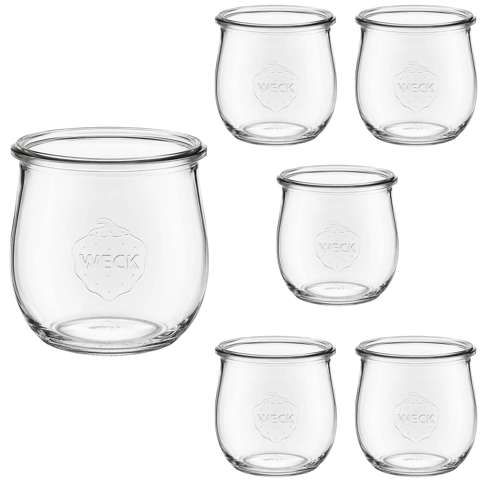 WECK Culinare Tulpenglas 320 ml, 6er Karton