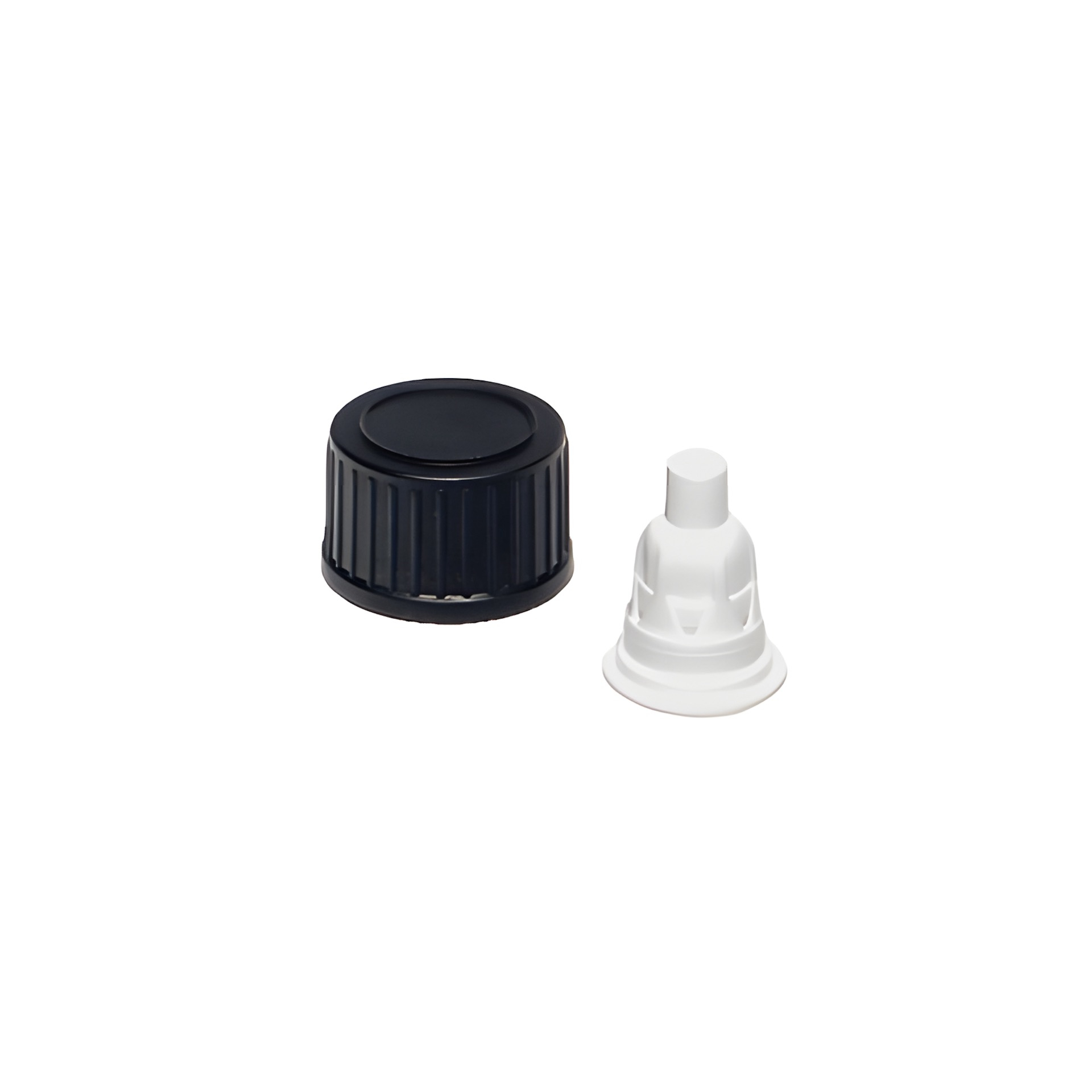 DIN 18 schwarz mit Randtropfer (Beutel, 100 Stück)
