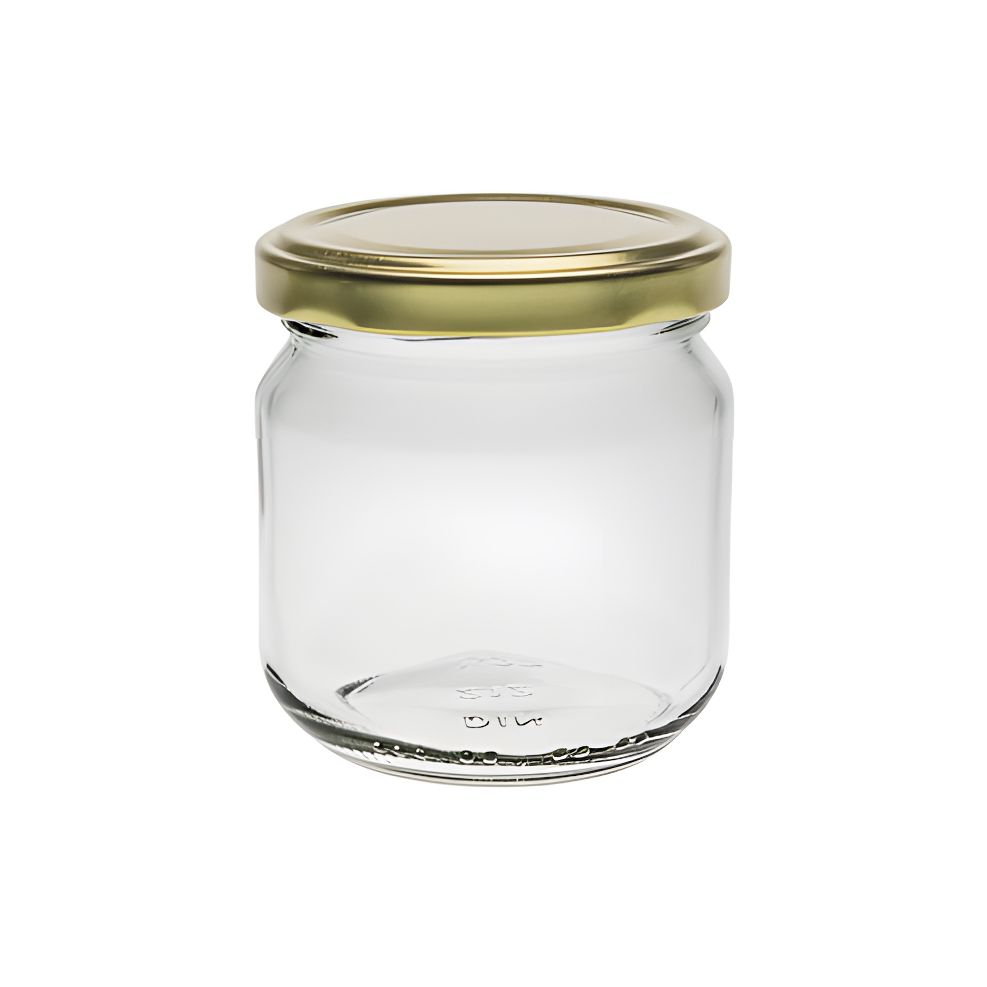 Rundglas 212 ml nieder (Palette, 3168 Stück)