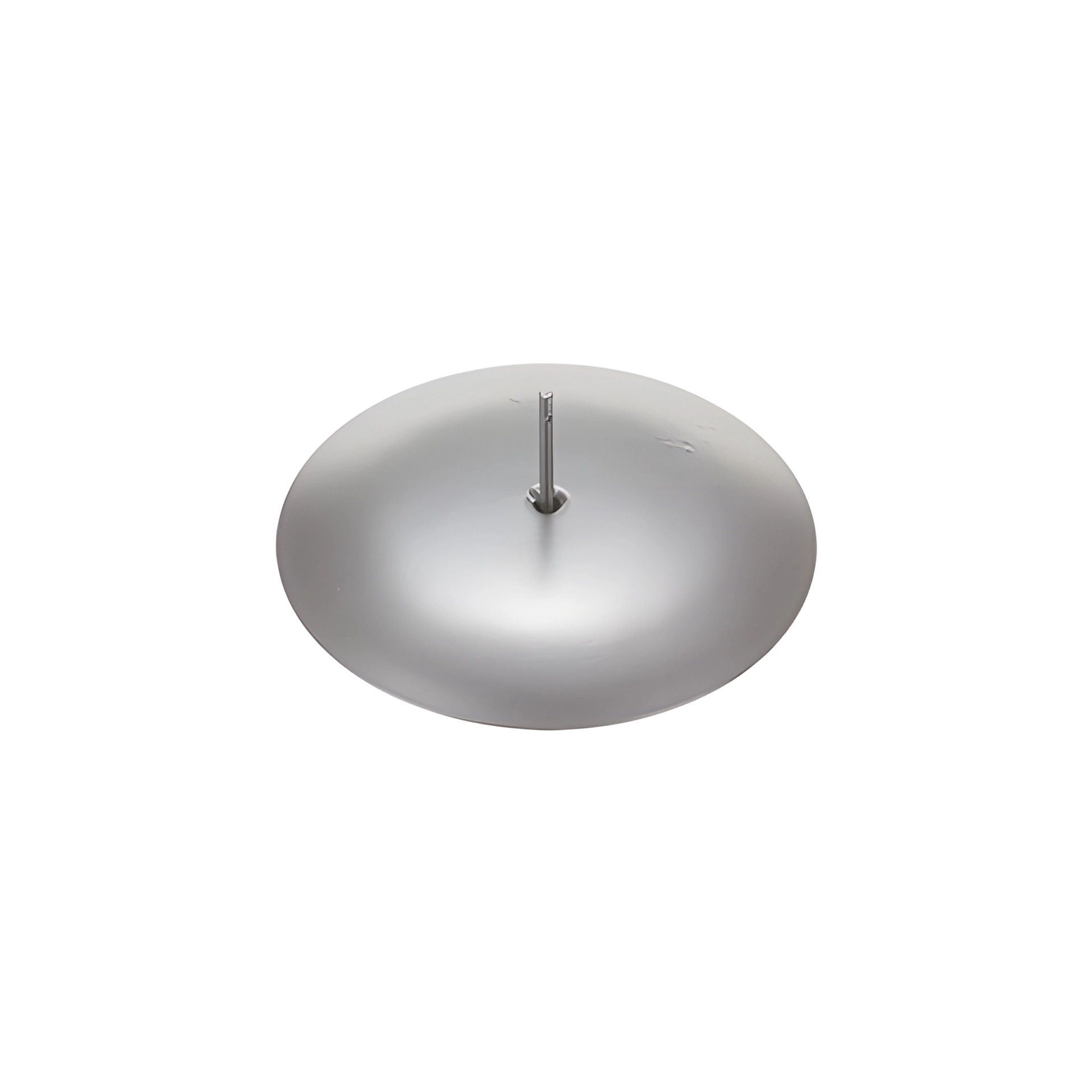 Kerzenhalter 'Adventskranz' Ø 8 cm, silber, 4 Stück
