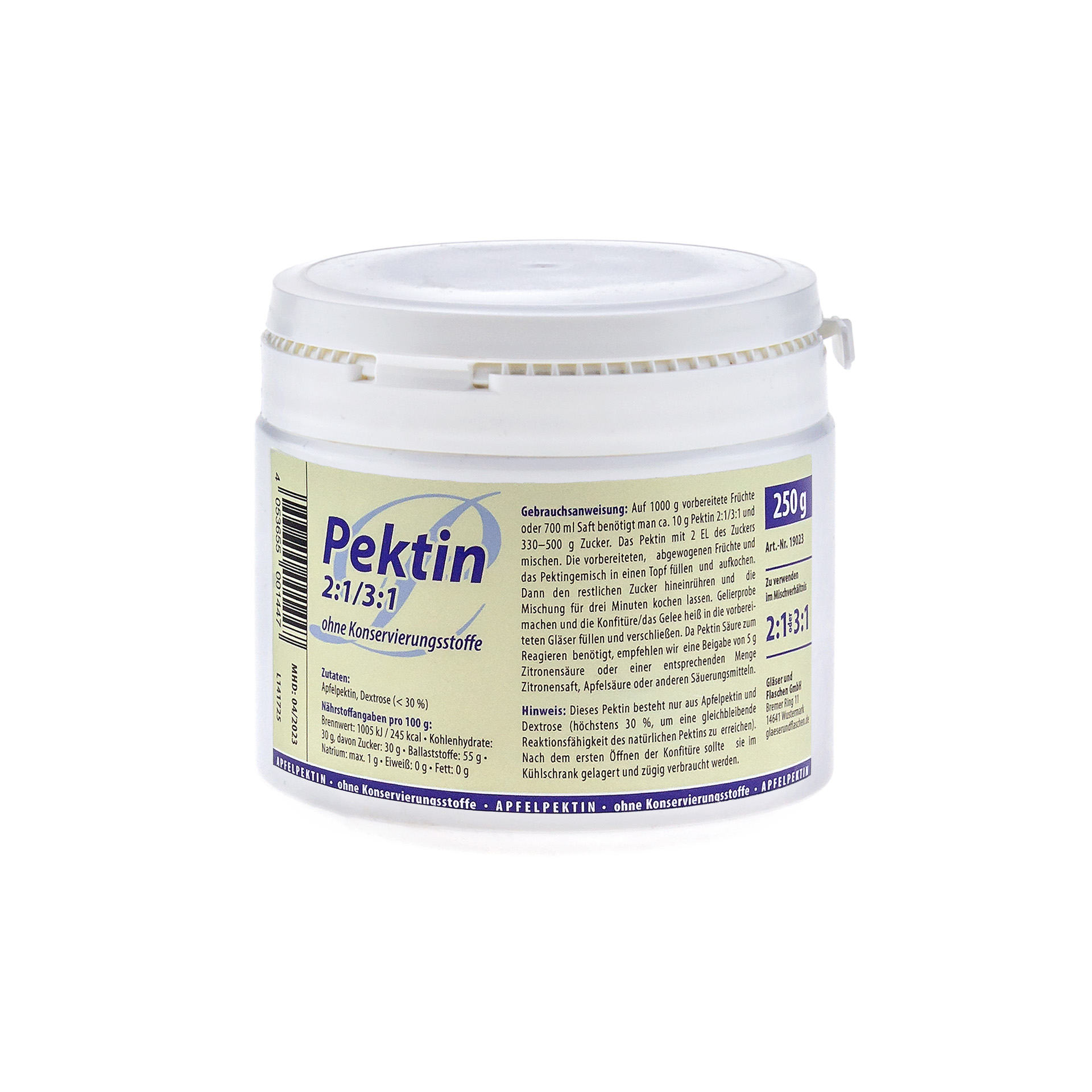 Pektin 2:1 / 3:1, 250 g