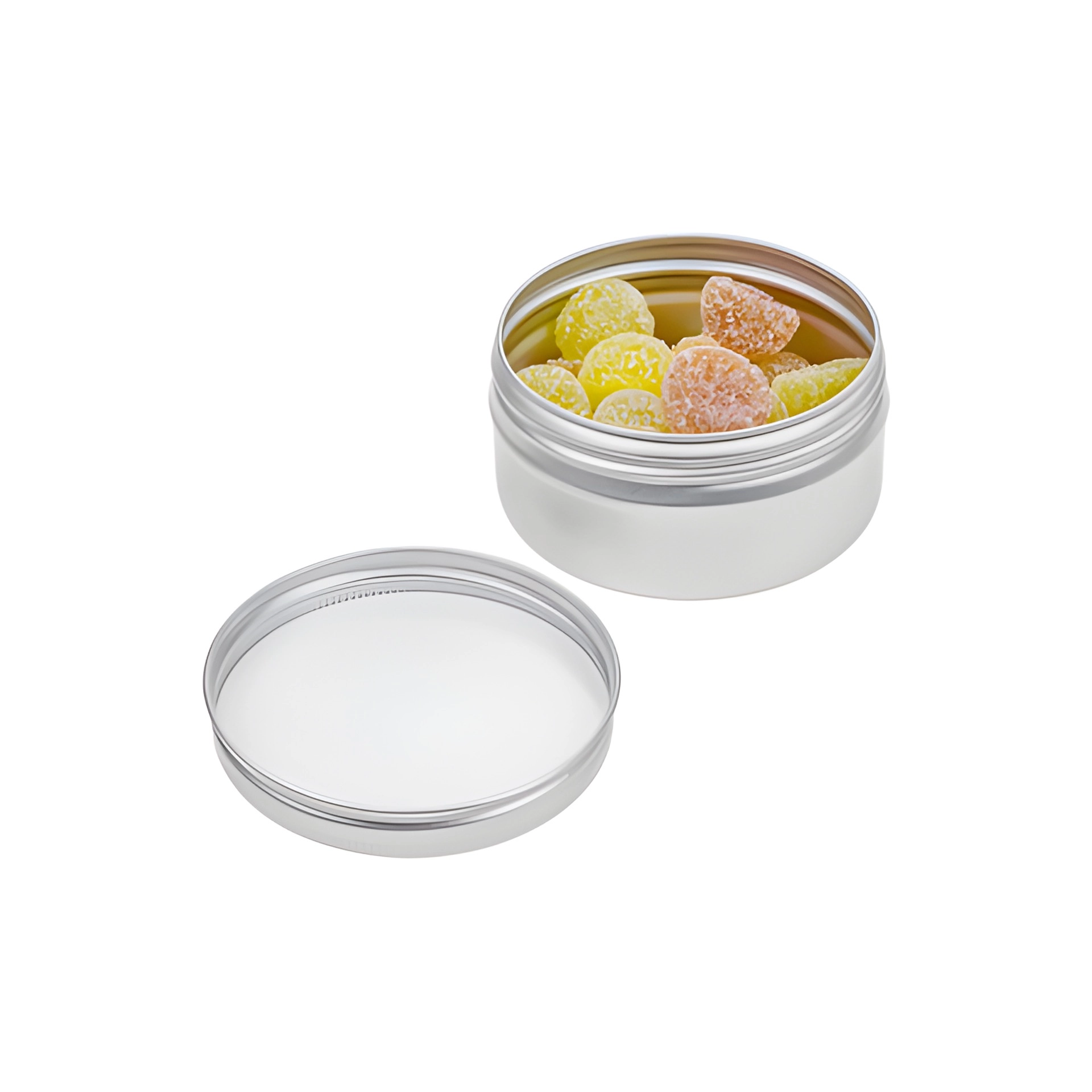 Aluminiumdose 50 ml mit Deckel, Karton 120 Stück