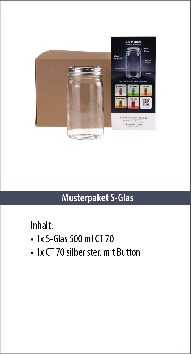 Musterpaket S-Glas