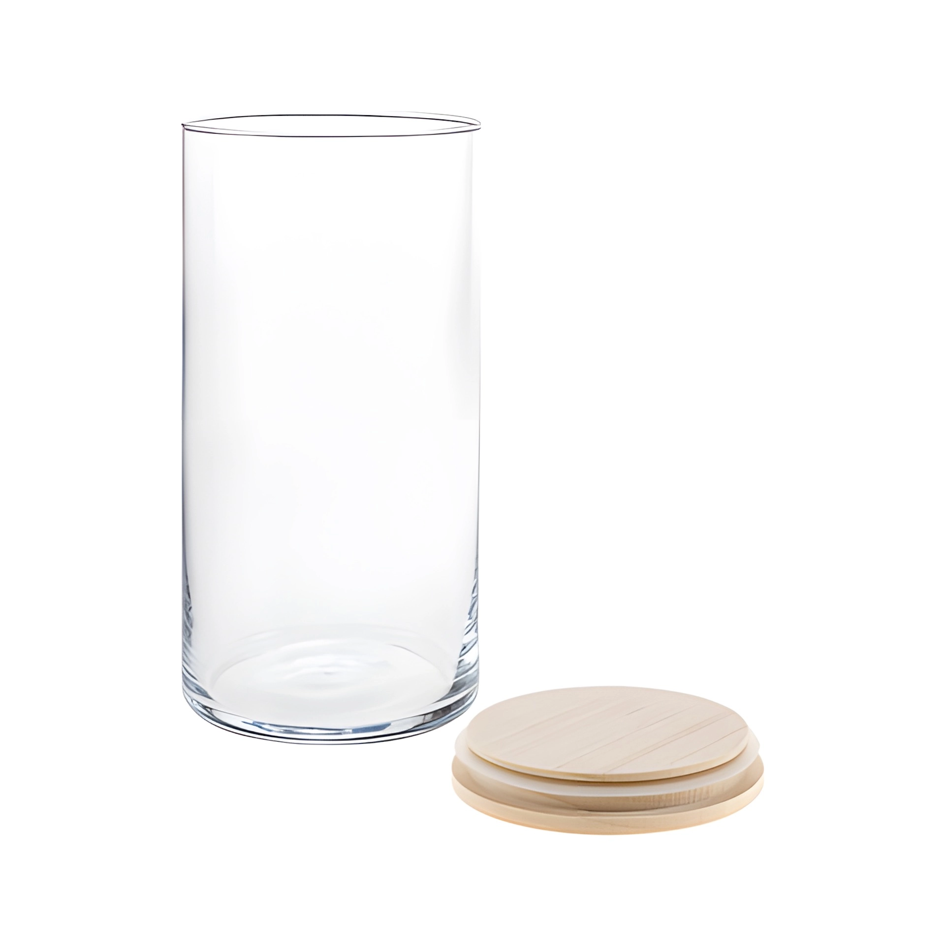 Vorratsglas 'Inga' 1210 ml mit Holzdeckel