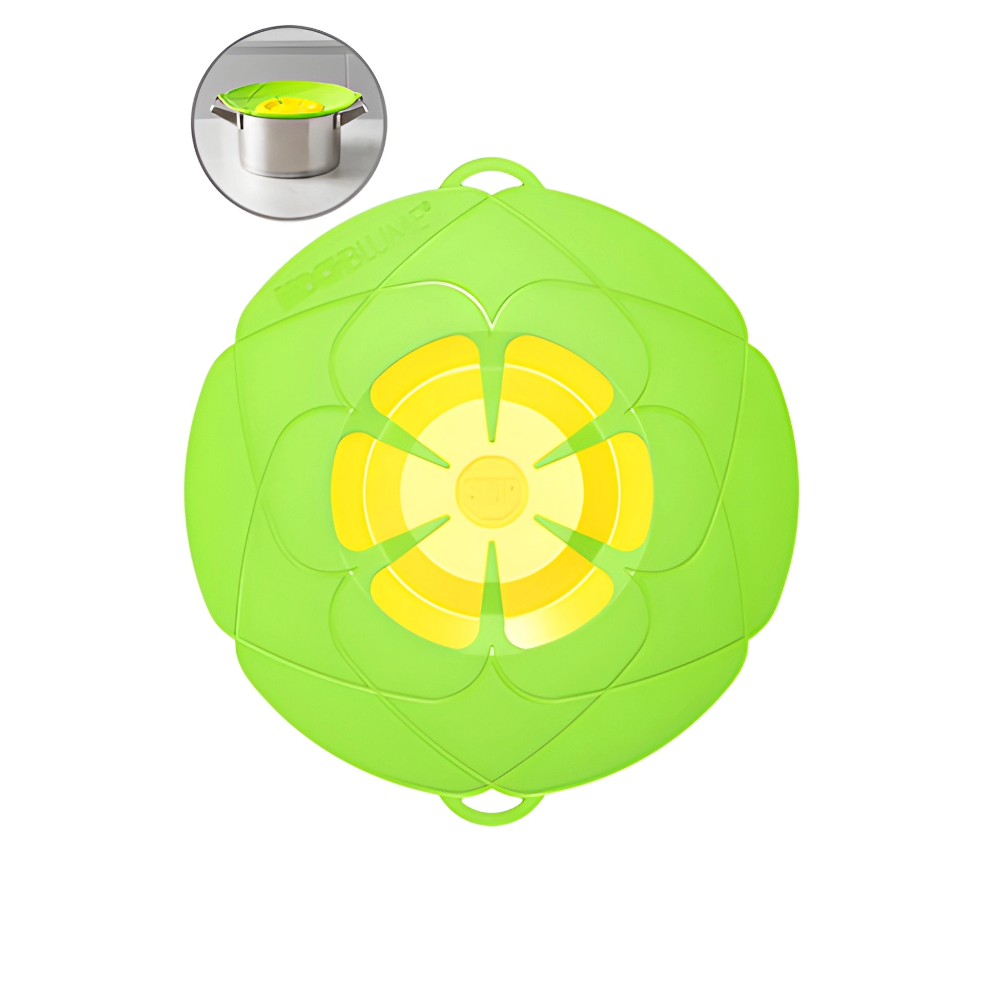 Kochblume Überkochschutz L limette