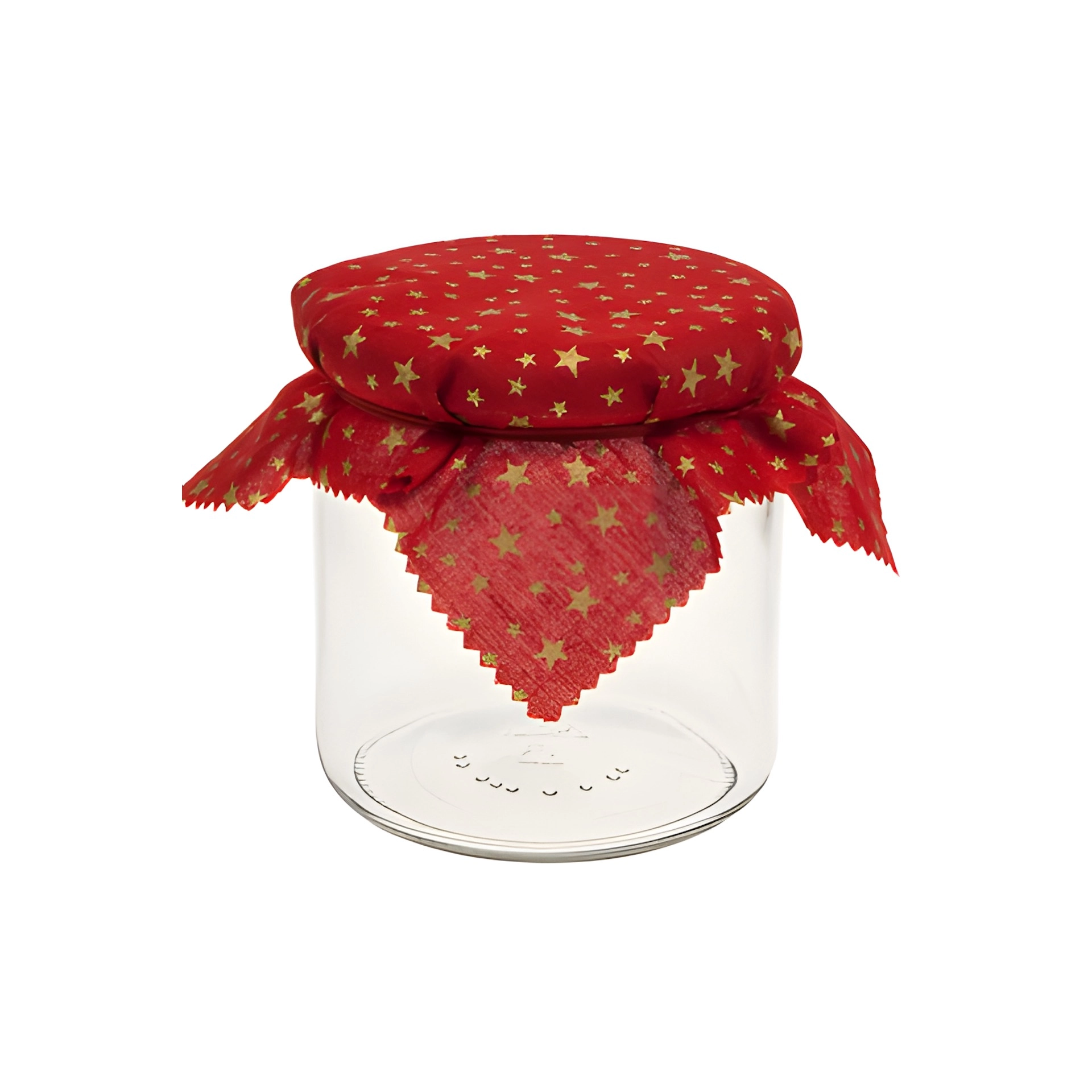 Deckchen 150 mm rot mit goldenen Sternen (Karton, 5000 St.) Deckchen 150 mm rot mit goldenen Sternen (Karton, 5000 St.)