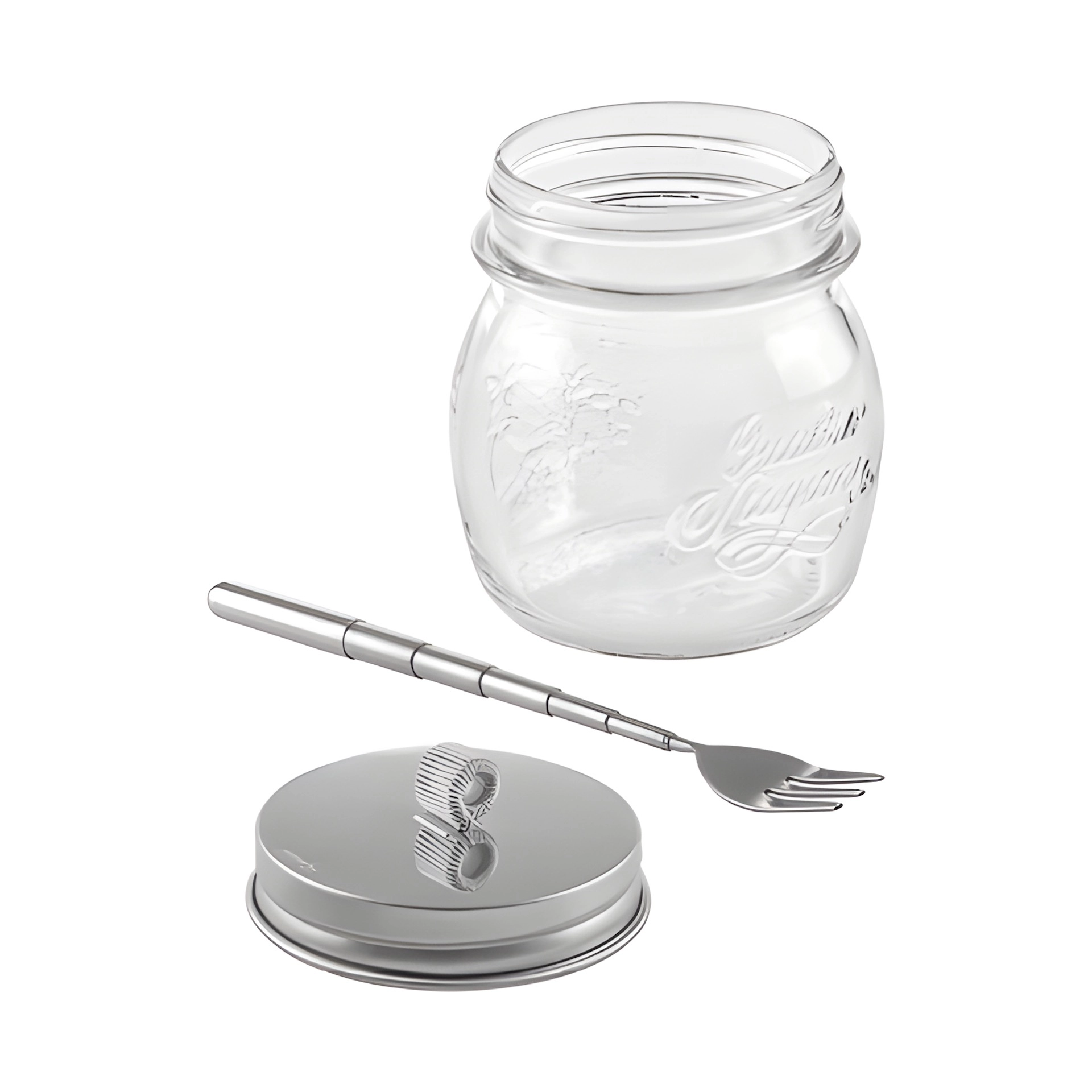 HappyTappi CT 70 Snackglas 250 ml mit Gabel
