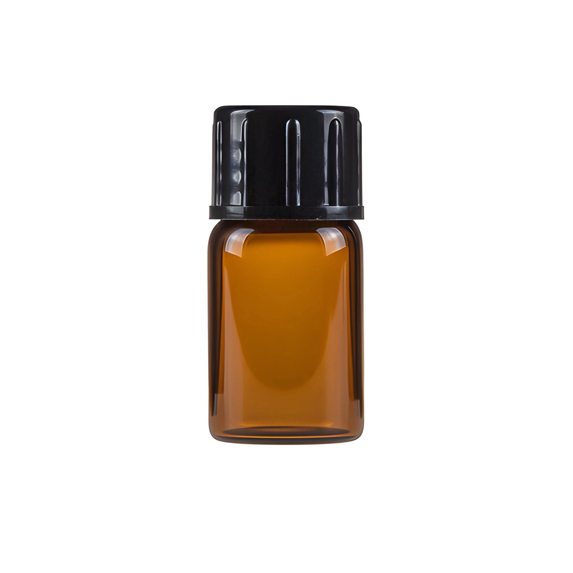 Glasflasche 3 ml braun