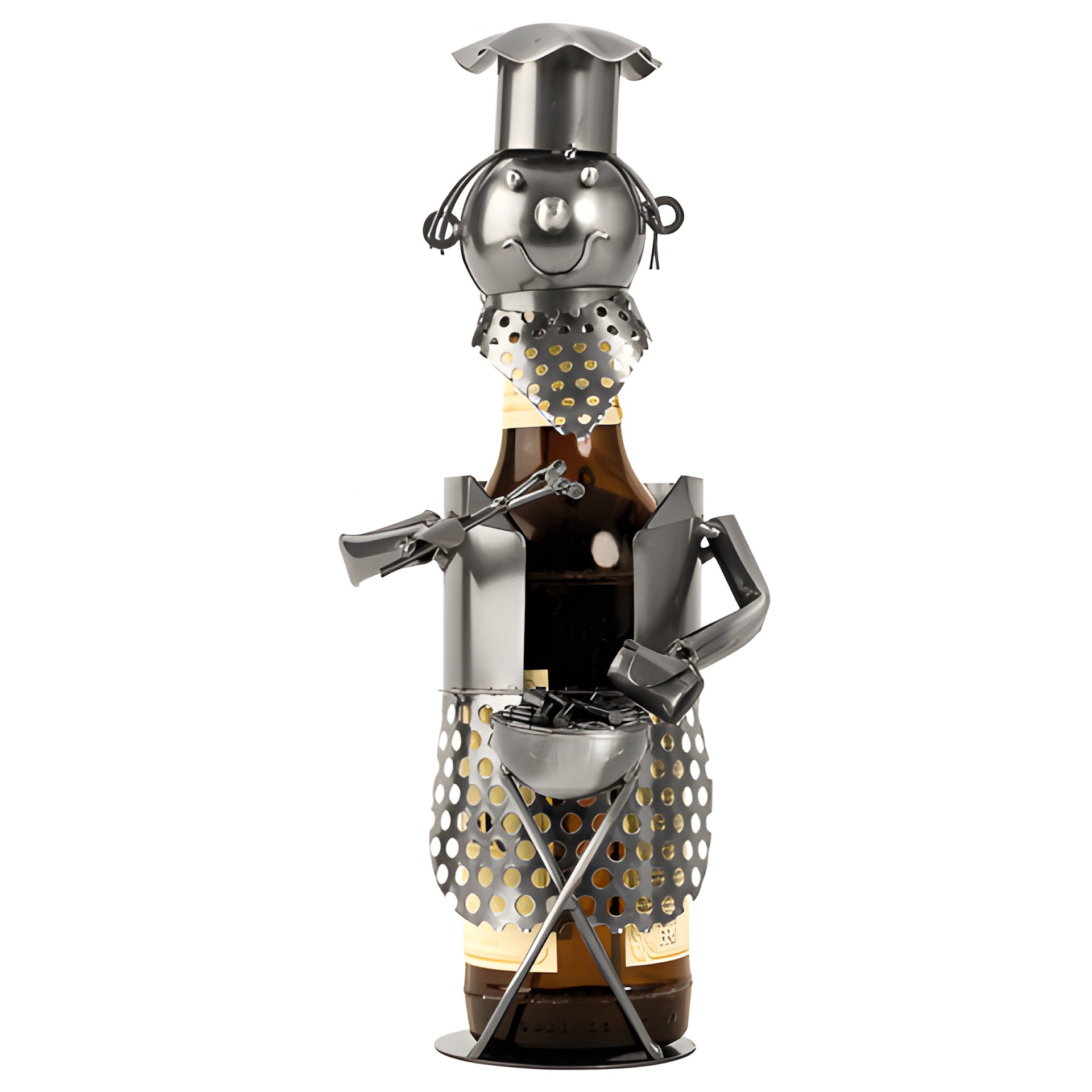 Bier-Flaschenhalter 'Grillmeister'