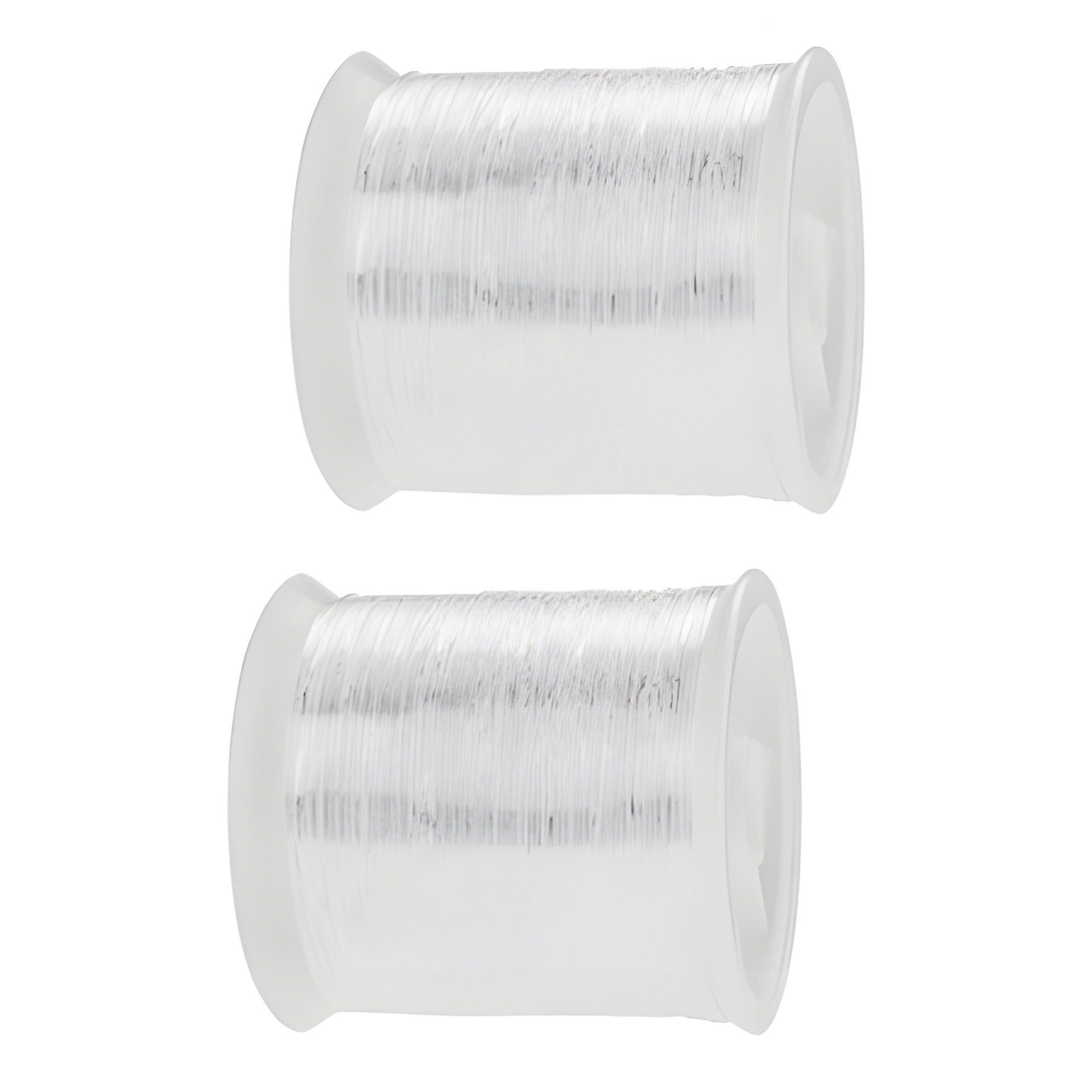 Dekoschnur transparent 16 m, 2 Rollen