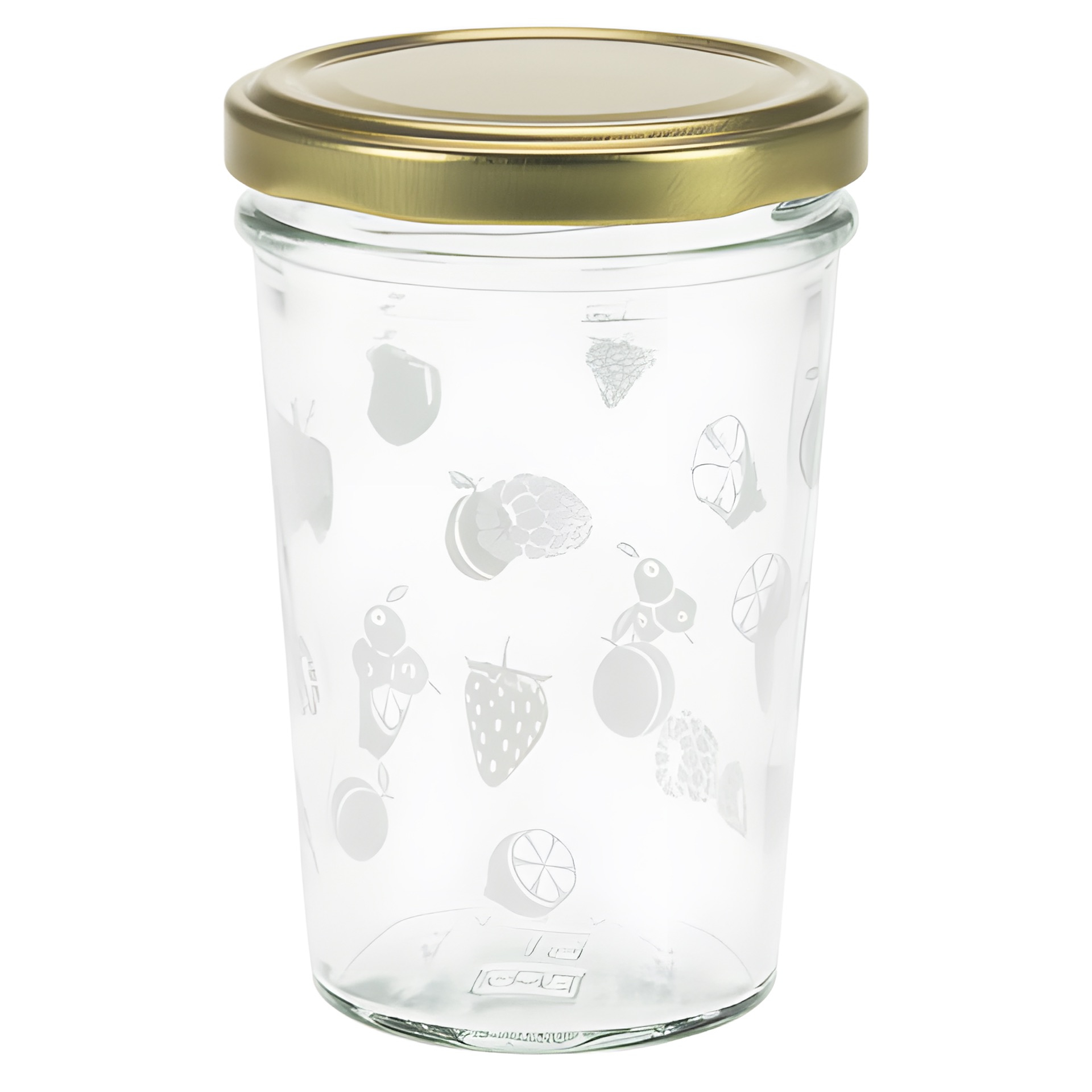 Becherglas 150 ml TO 66 'Obst weiß'