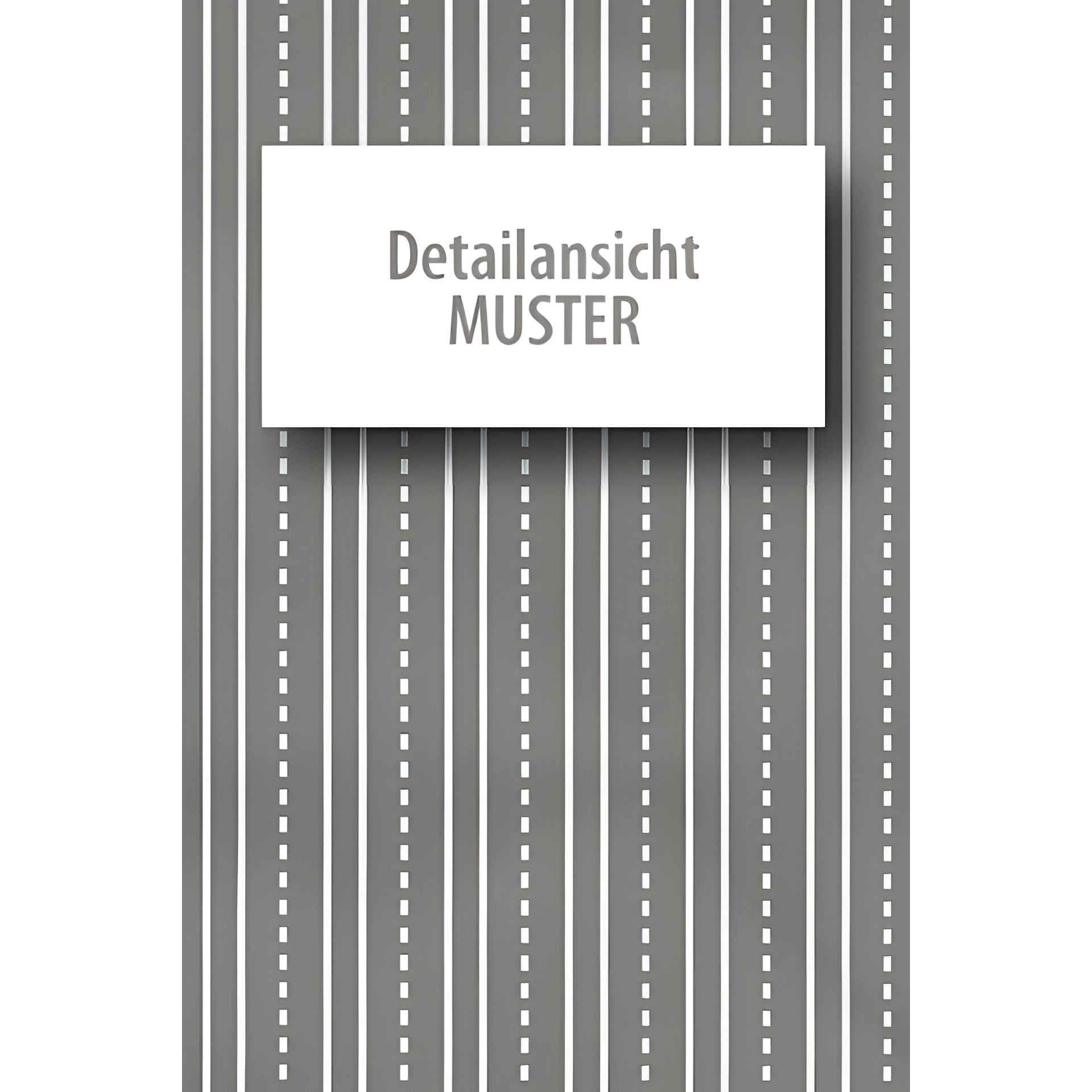 Geschenktüte 'Nadelstreifen' grau, mittel