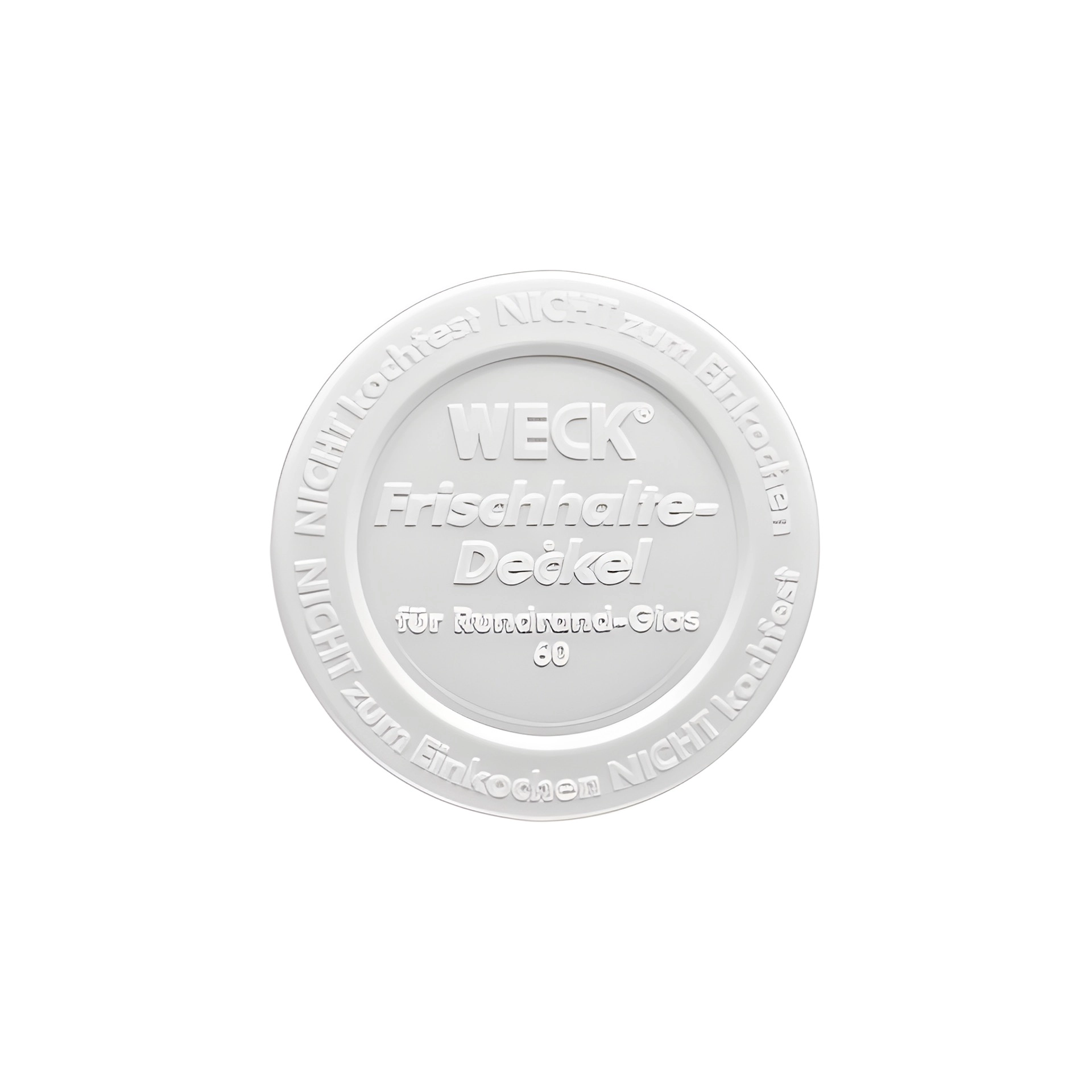 WECK-Frischhaltedeckel RR  60 (Karton, 15 x 5er Pack)