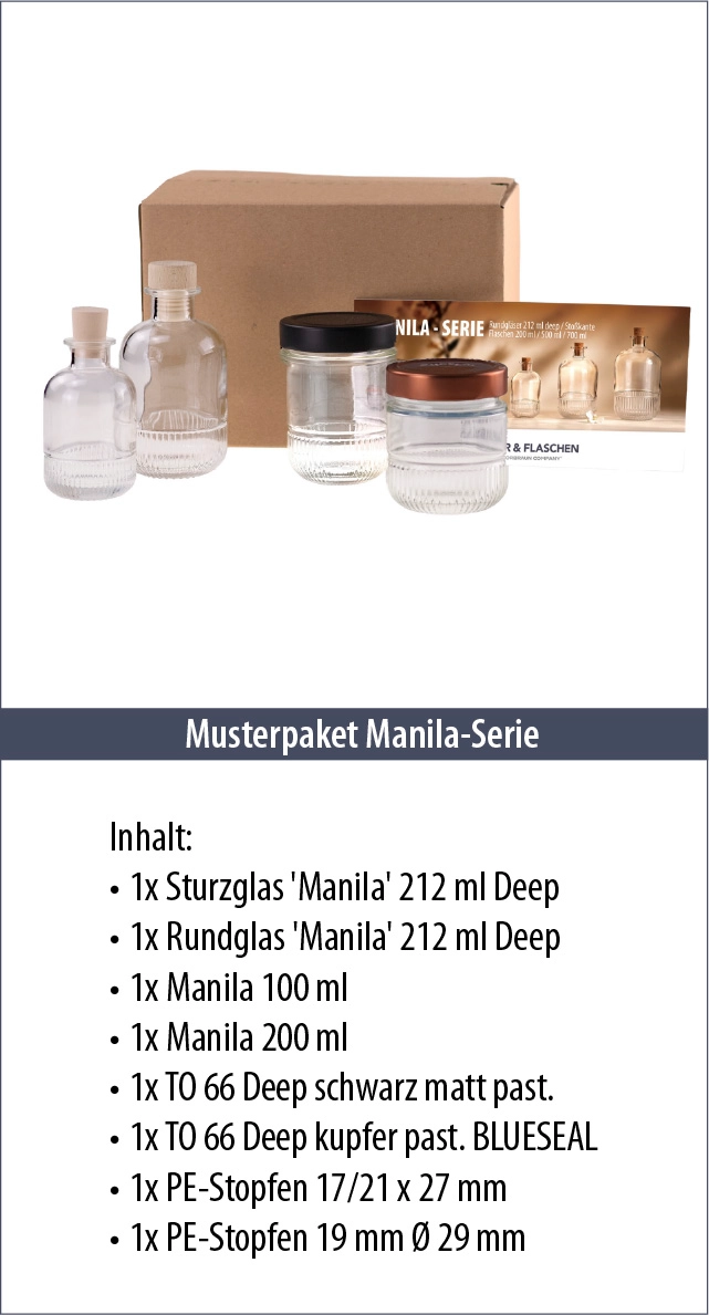 Musterpaket Manila-Serie