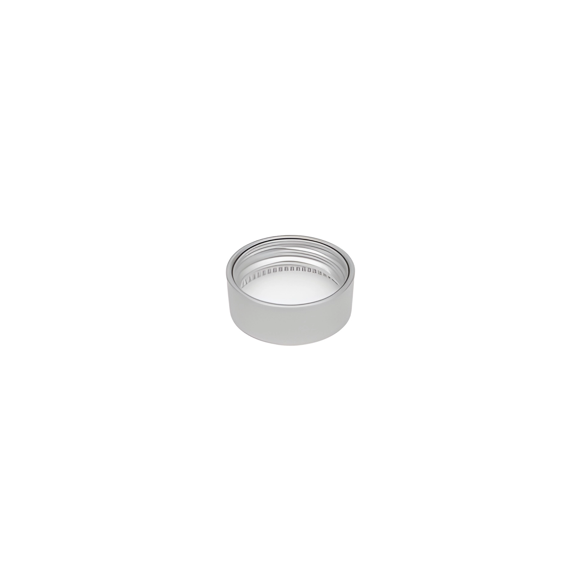 GPI 28 mit Kunststoffkappe silber