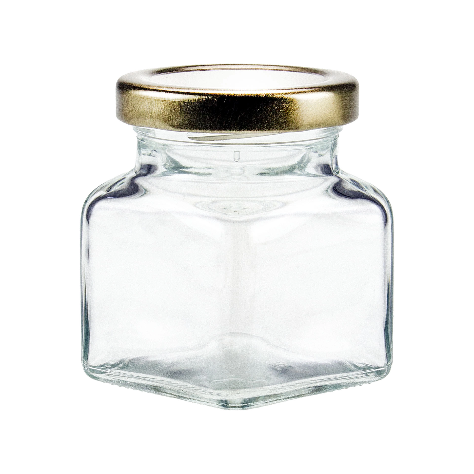 Quadratglas 120 ml