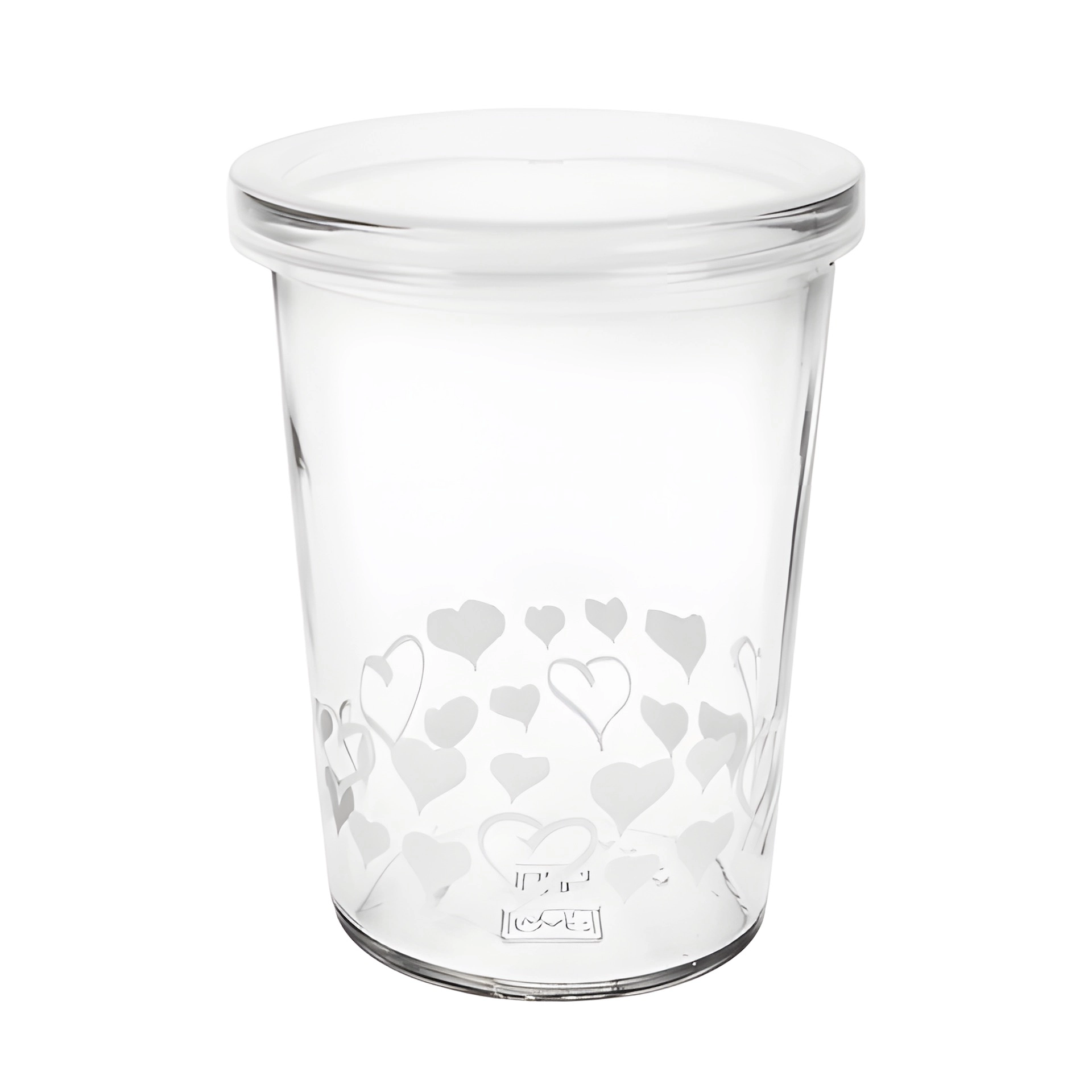 Becherglas 150 ml 'Herzen'