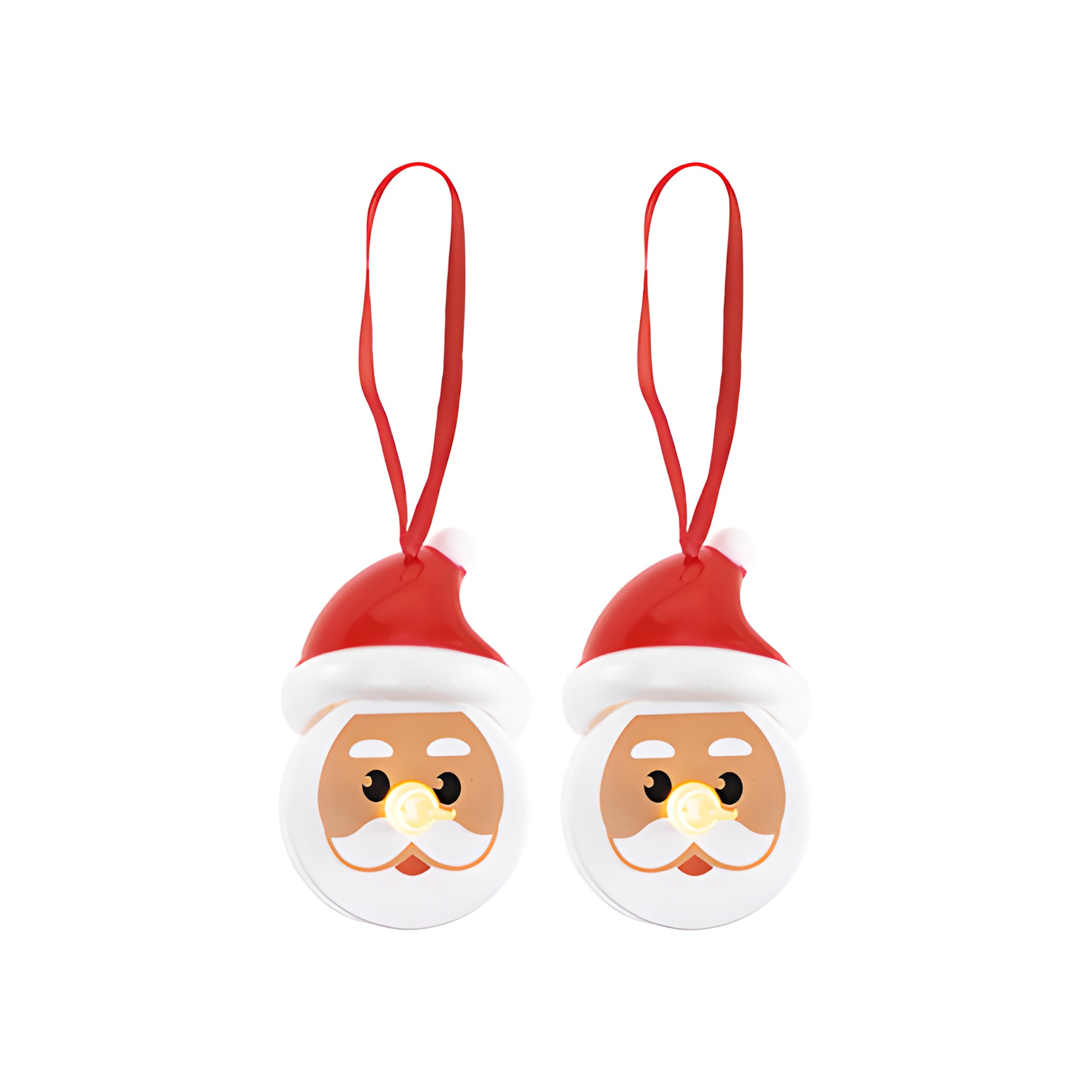LED-Anhänger 'Weihnachtsmann', 2 Stück