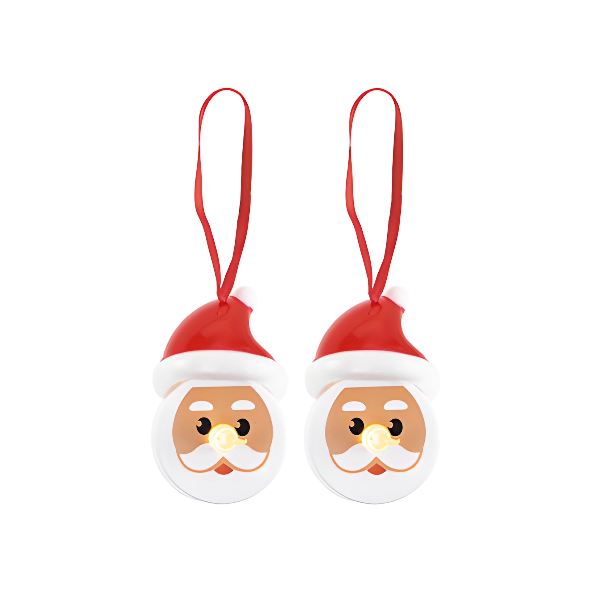 LED-Anhänger 'Weihnachtsmann', 2 Stück