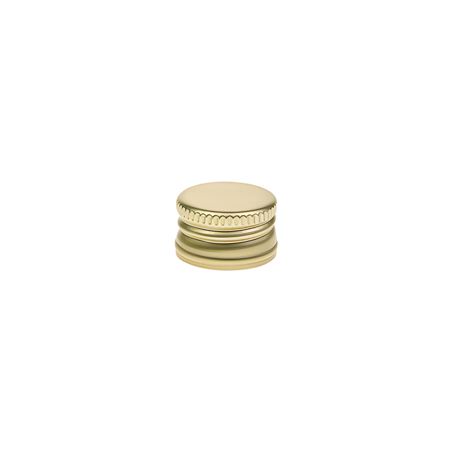 PP 18 gold Aluminium ohne Rollrand