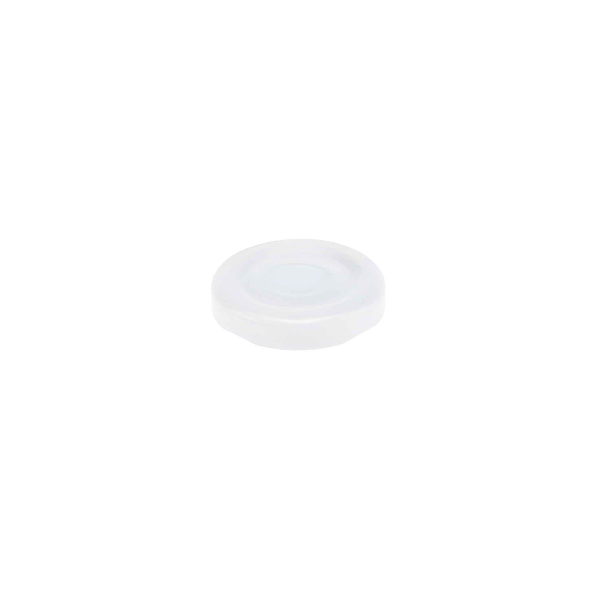 TO  43 weiß past. mit Button (Beutel, 100 Stück)