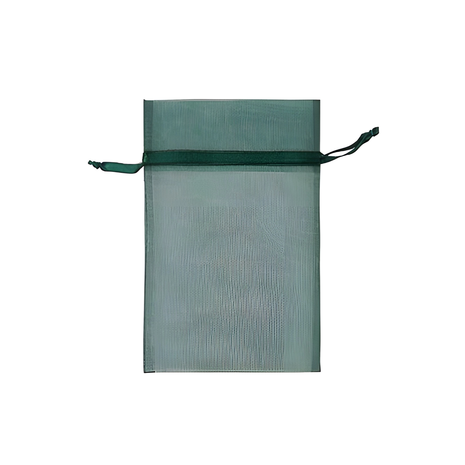Chiffonbeutel 15 x 24 cm, dunkelgrün, 3 Stück