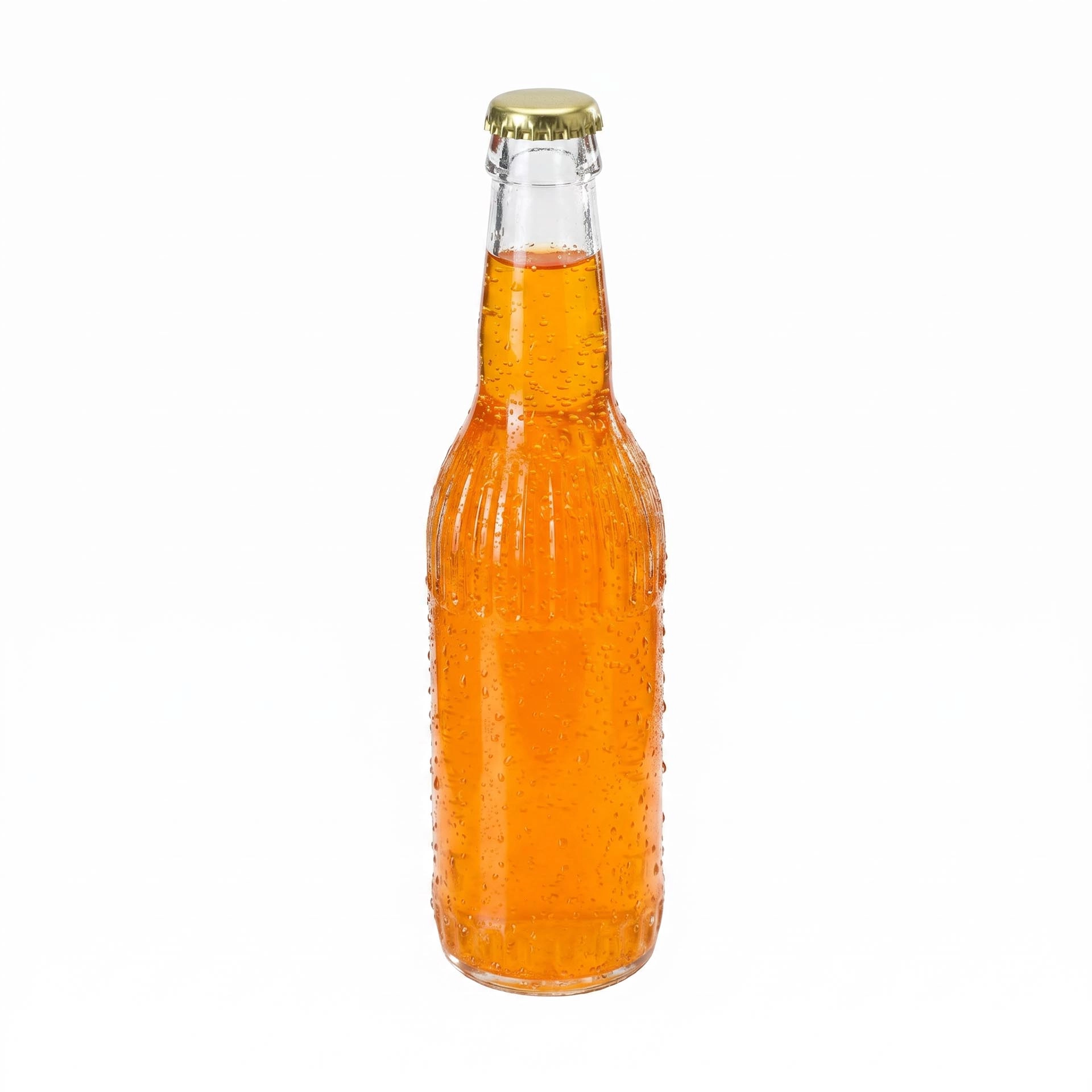Glasflasche 'Linea' 330 ml mit Kronkorkenmündung