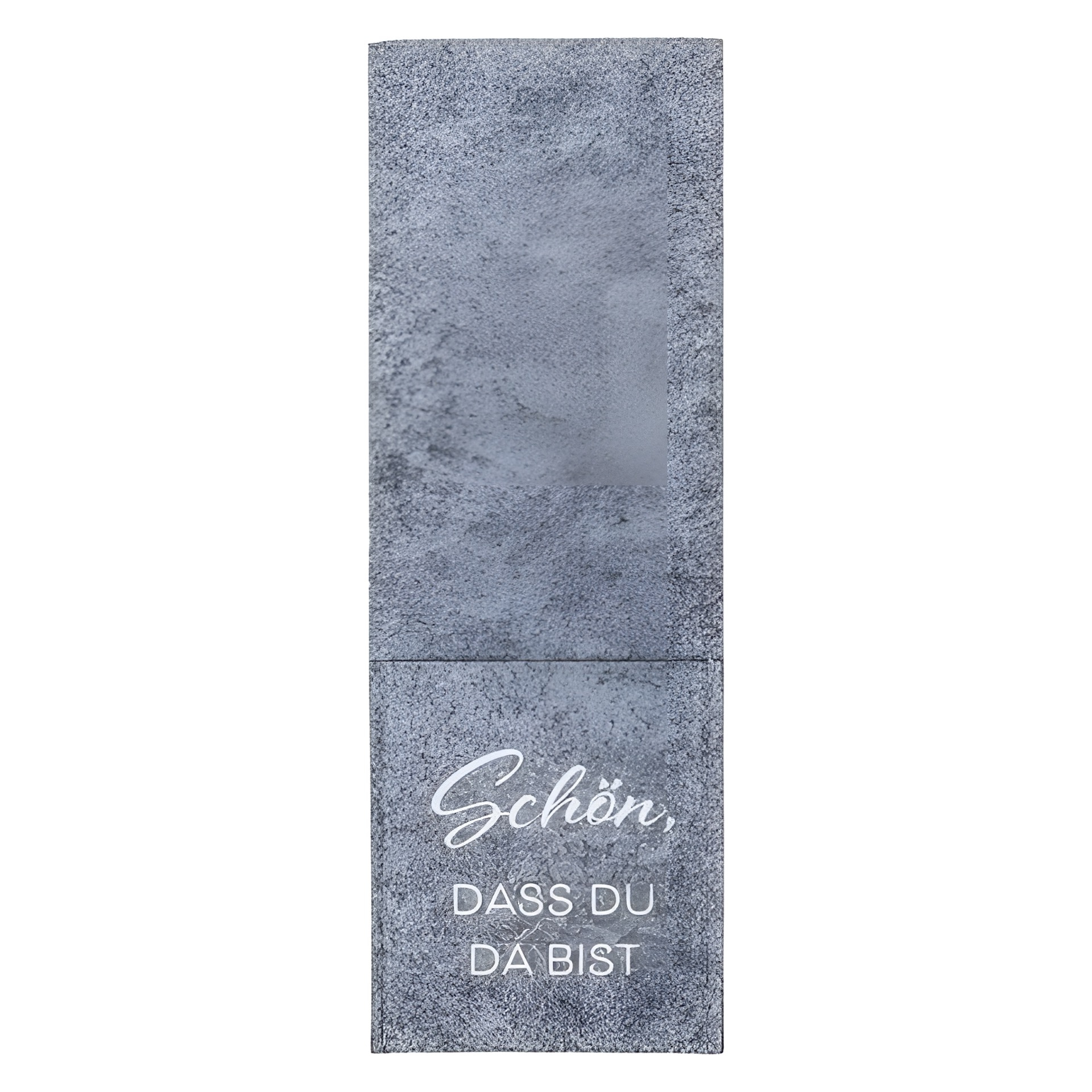 Besteckhalter 'Schön, dass Du da bist', 9 x 26 cm