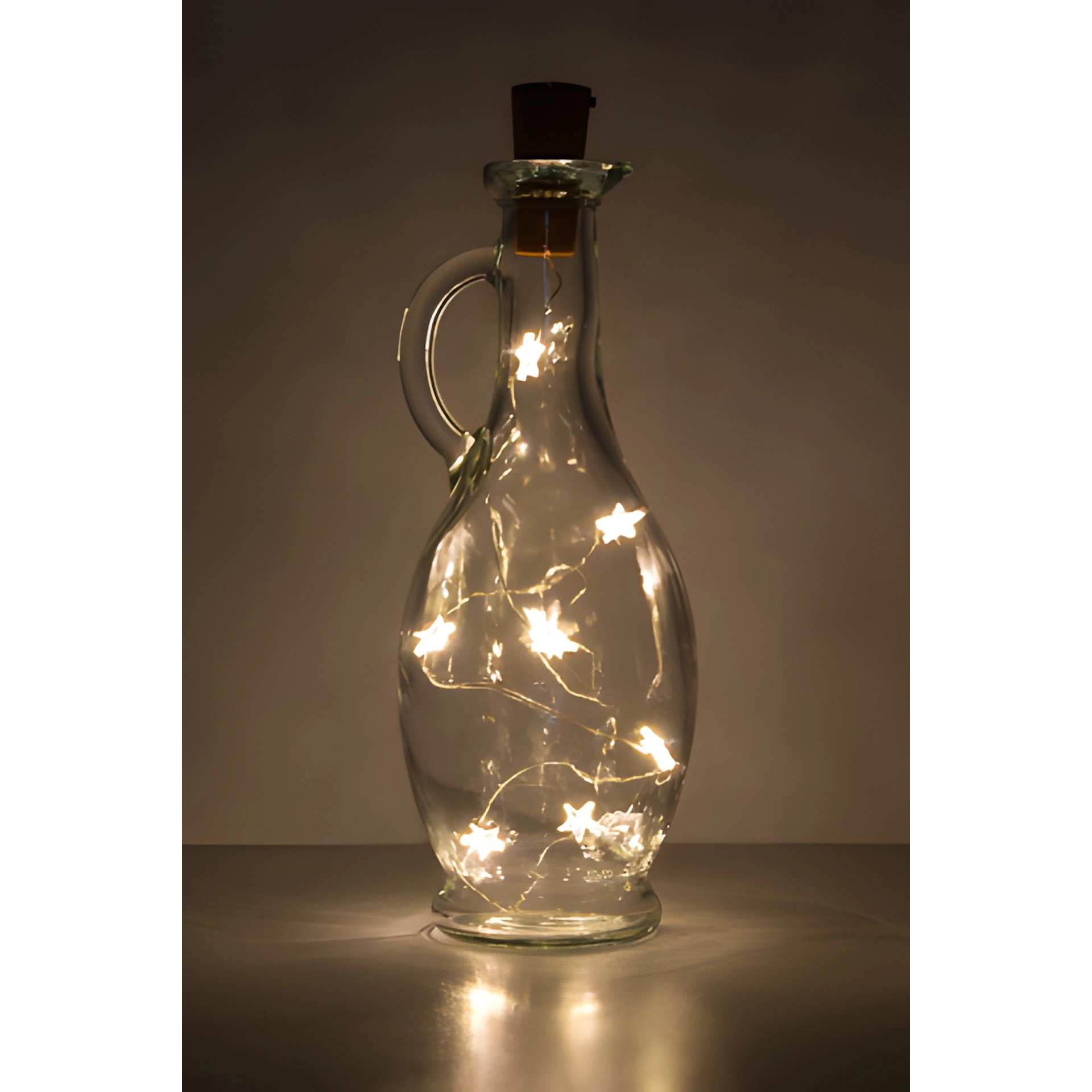 Flaschenlicht 'Stern', 8 LEDs