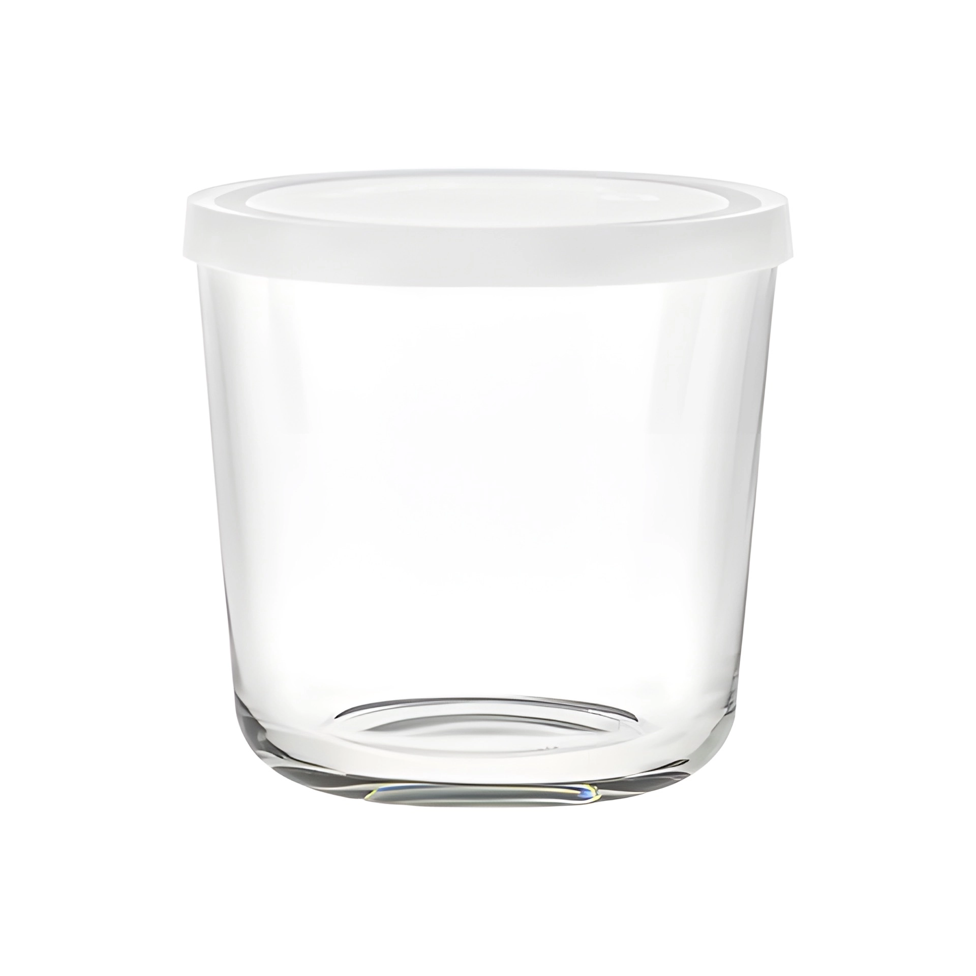 Servierglas 'Igloo' 750 ml mit Deckel, weiß