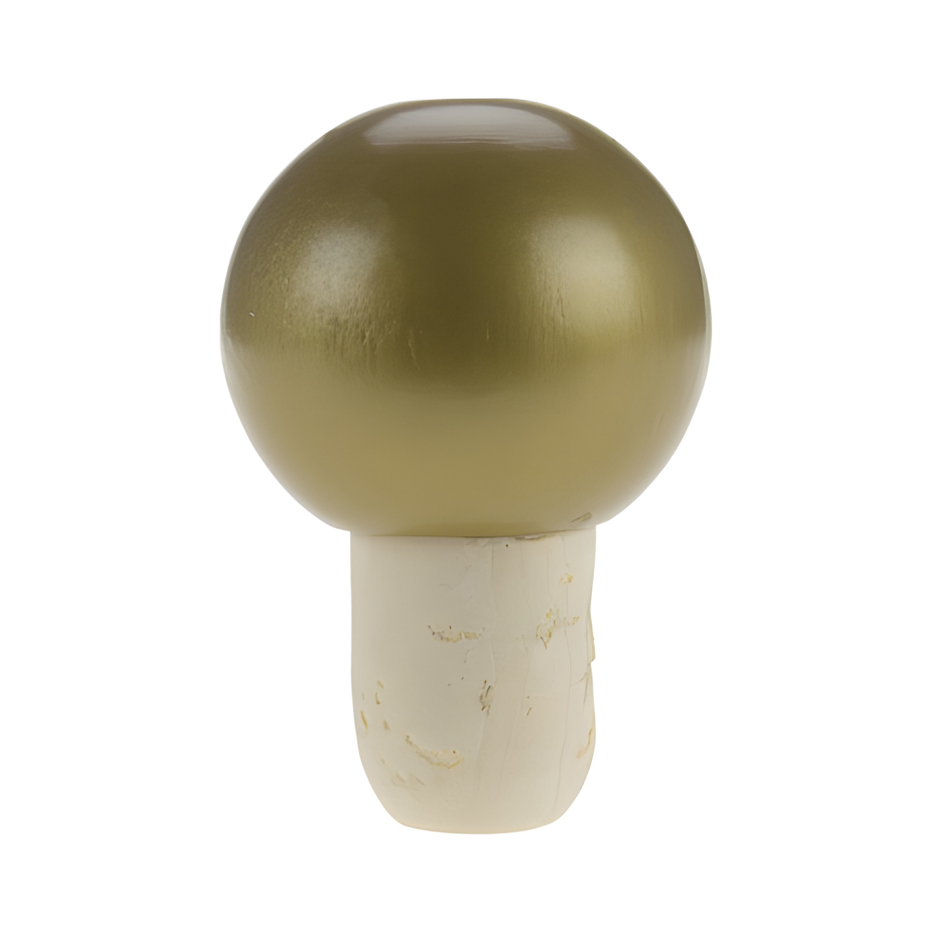 Deko-Korken 16 mm mit Holzkugel gold Ø 32 mm