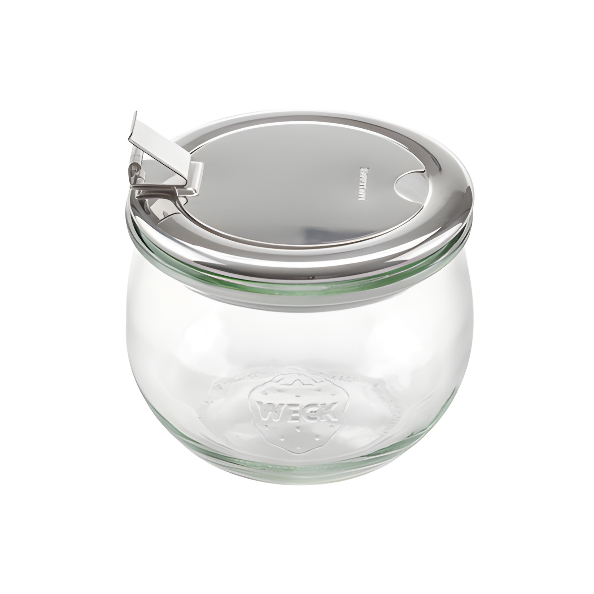 WECK-Glas 500 ml mit HappyTappi RR 100 Zuckerspenderdeckel