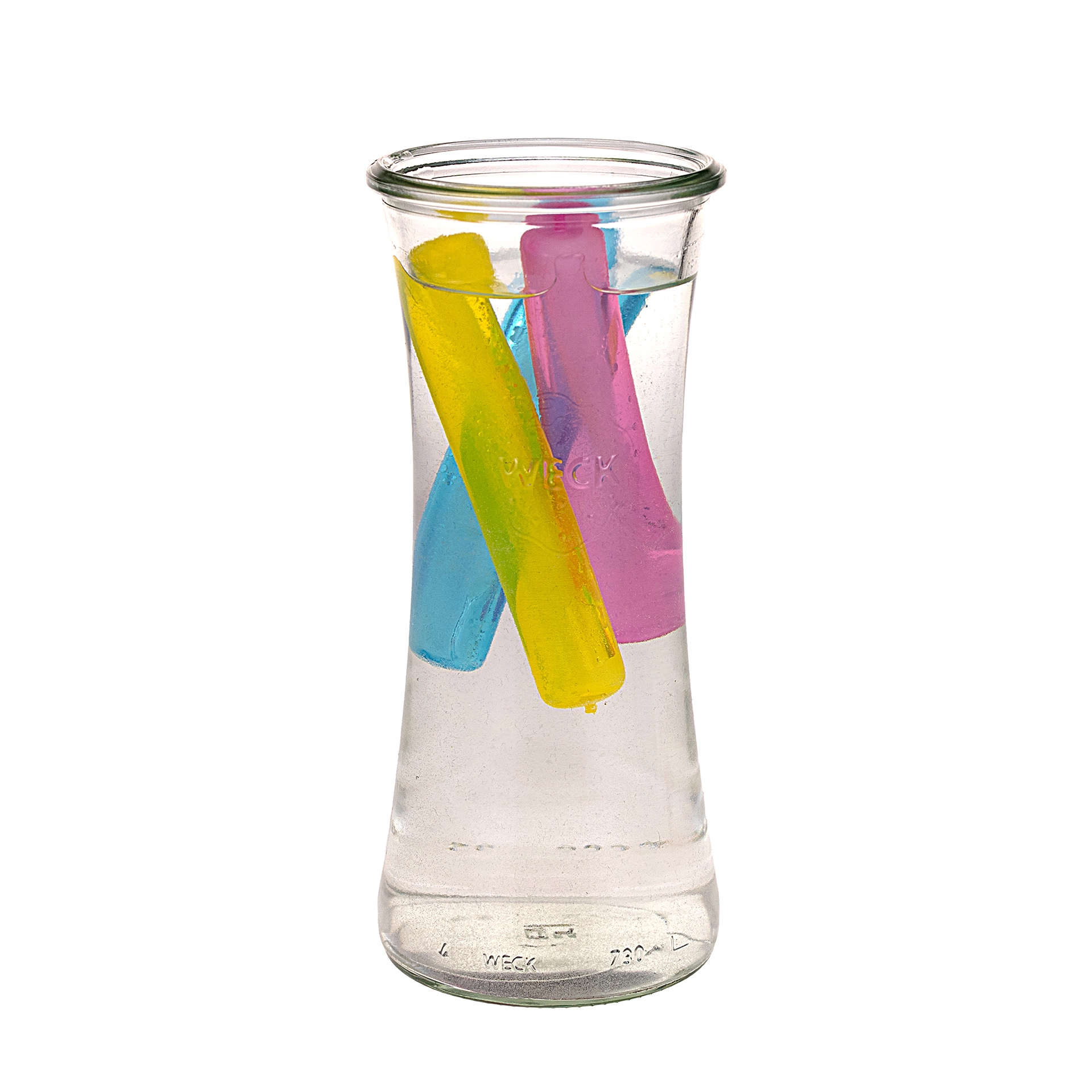 Kühlakku Stäbe aus Silikon, 6 Stück