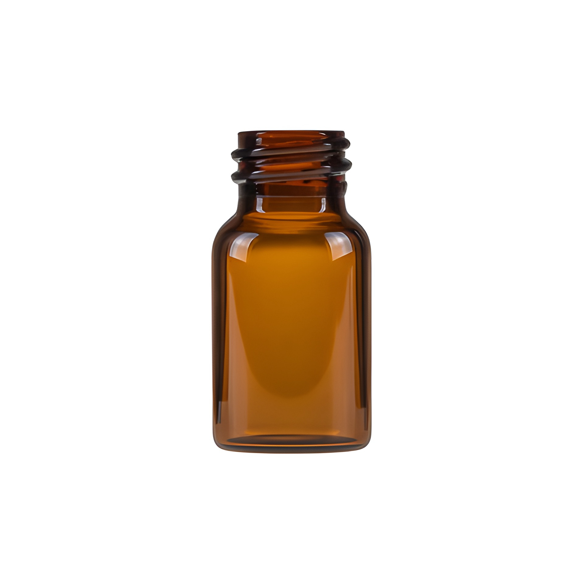 Glasflasche 3 ml braun