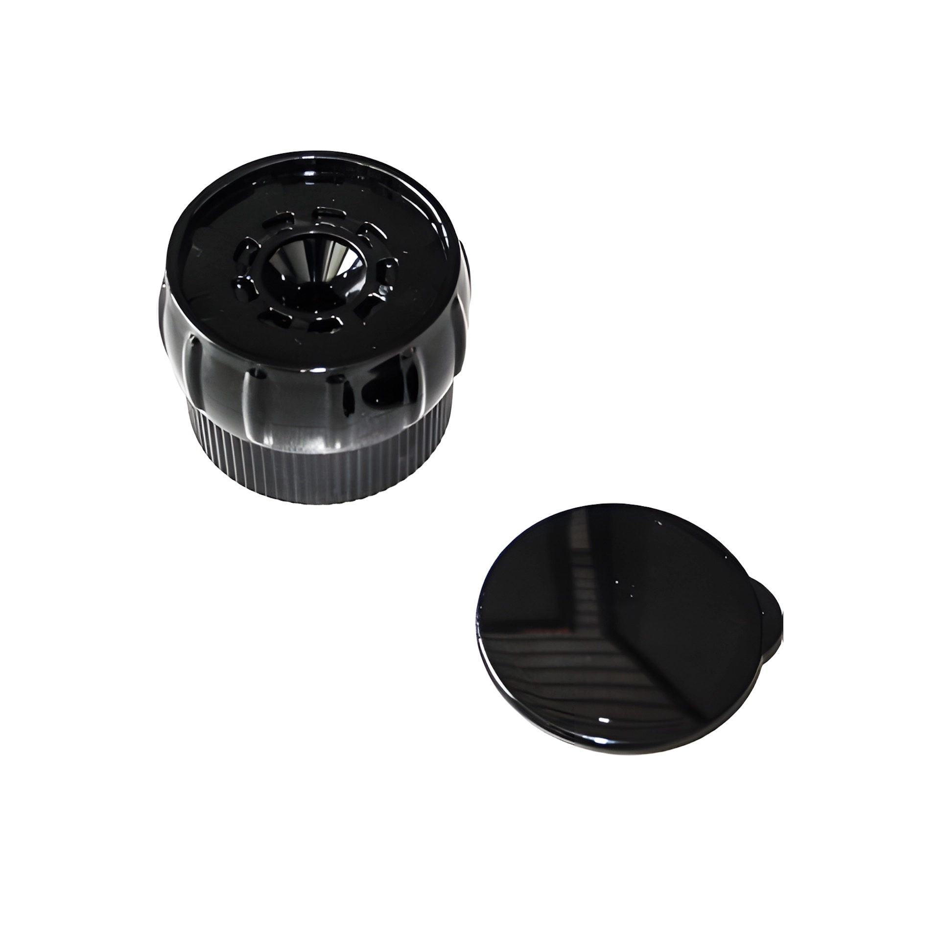 Gewürzmühle schwarz für Gewürzglas 110 ml