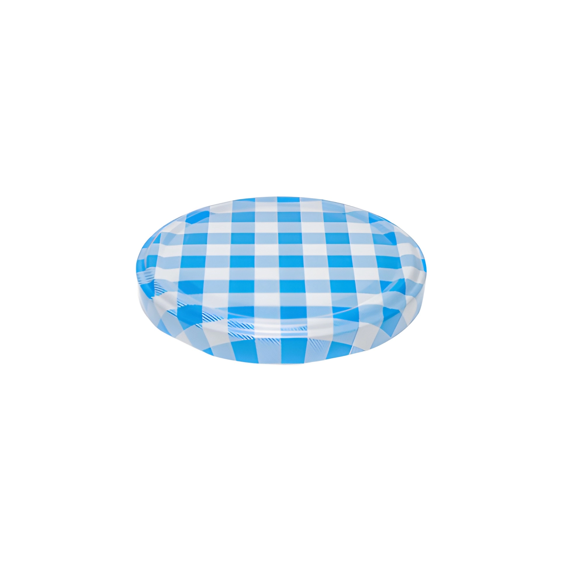 TO  66 kariert blau/weiß ster.