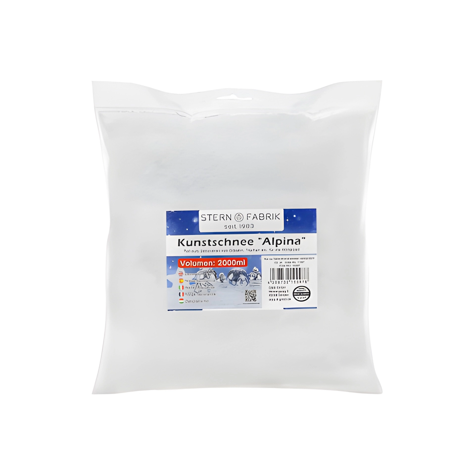 Deko-Schnee 'Alpina' aus Kunststoff, 60 g