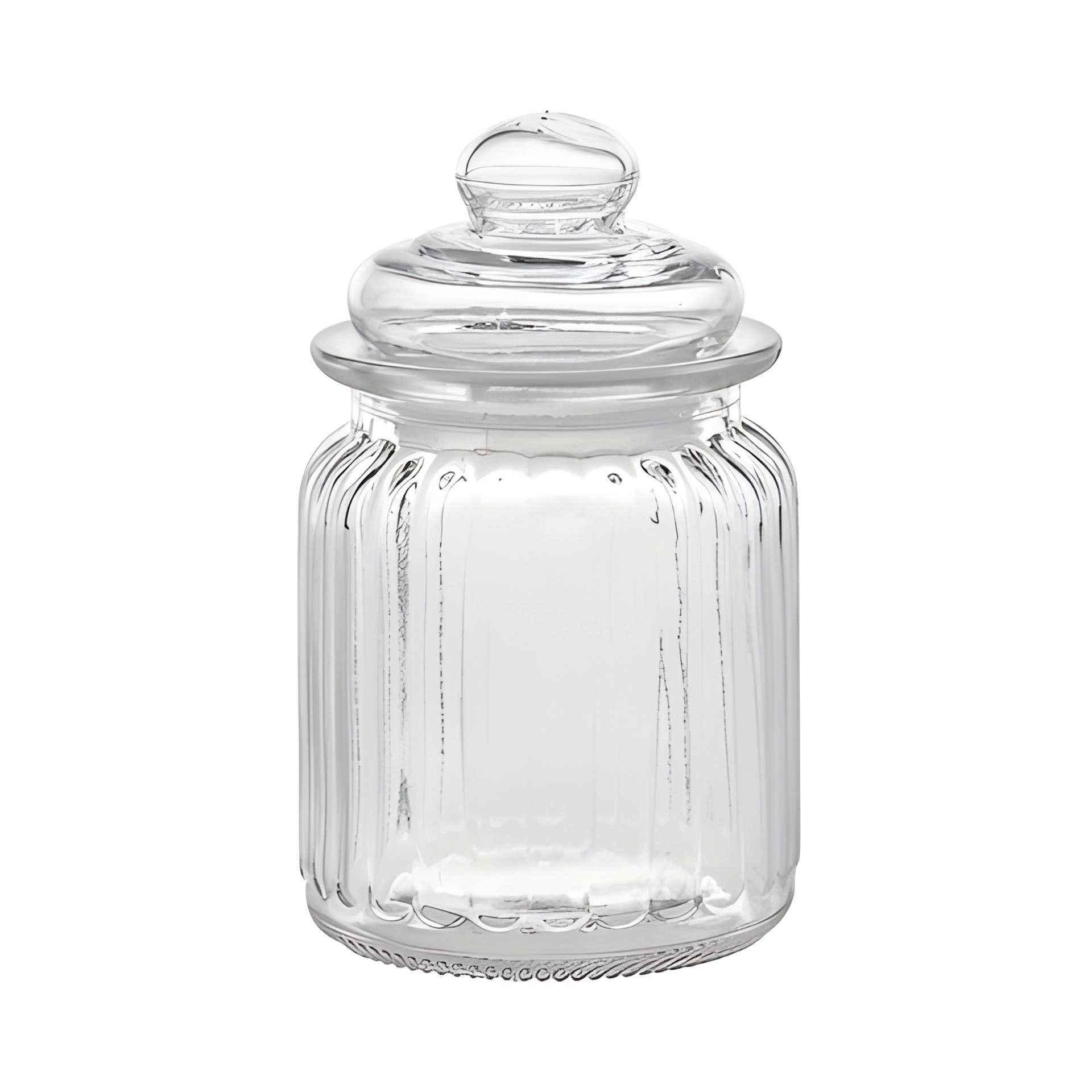 Vorratsglas mit Facetten  260 ml