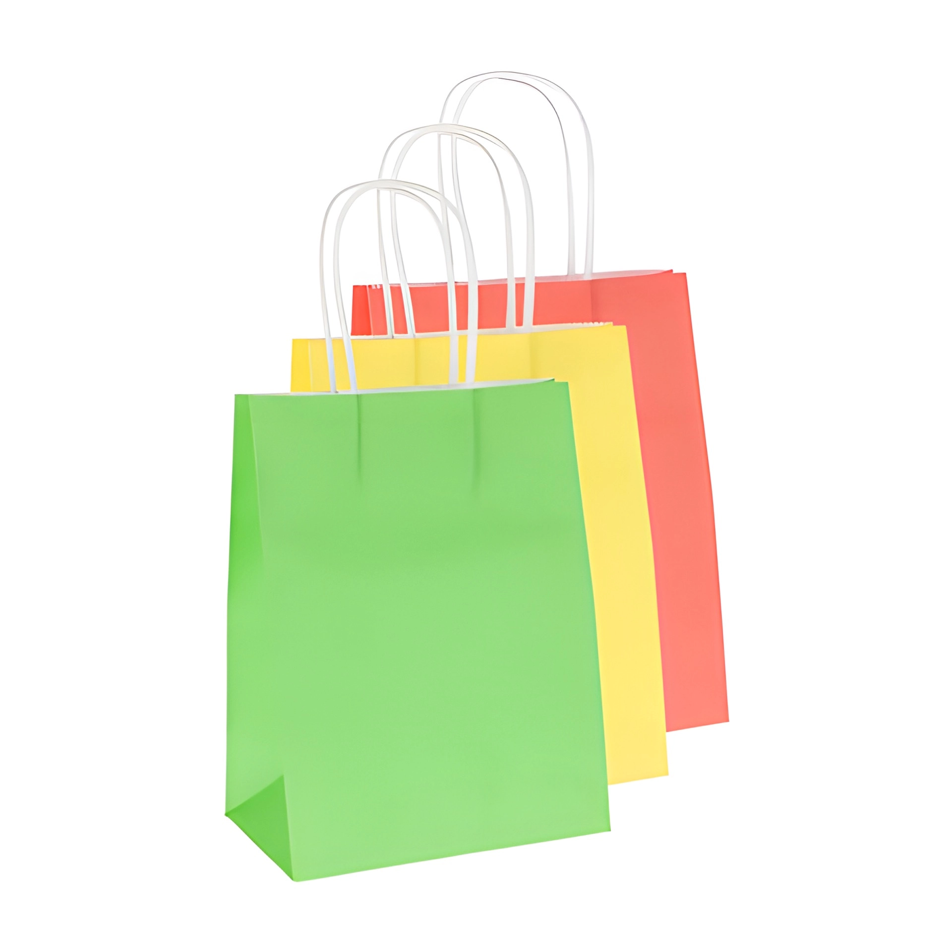 Geschenktüte 3-farbig, mittel, 3 Stück