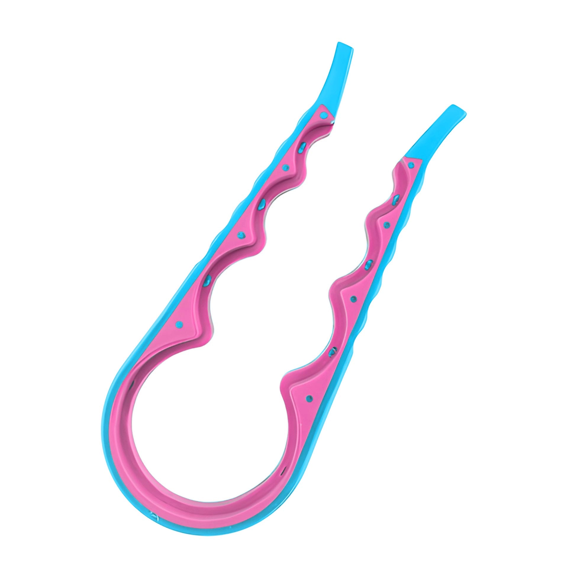 Gläser- und Flaschenöffner universal, blau/pink/grün