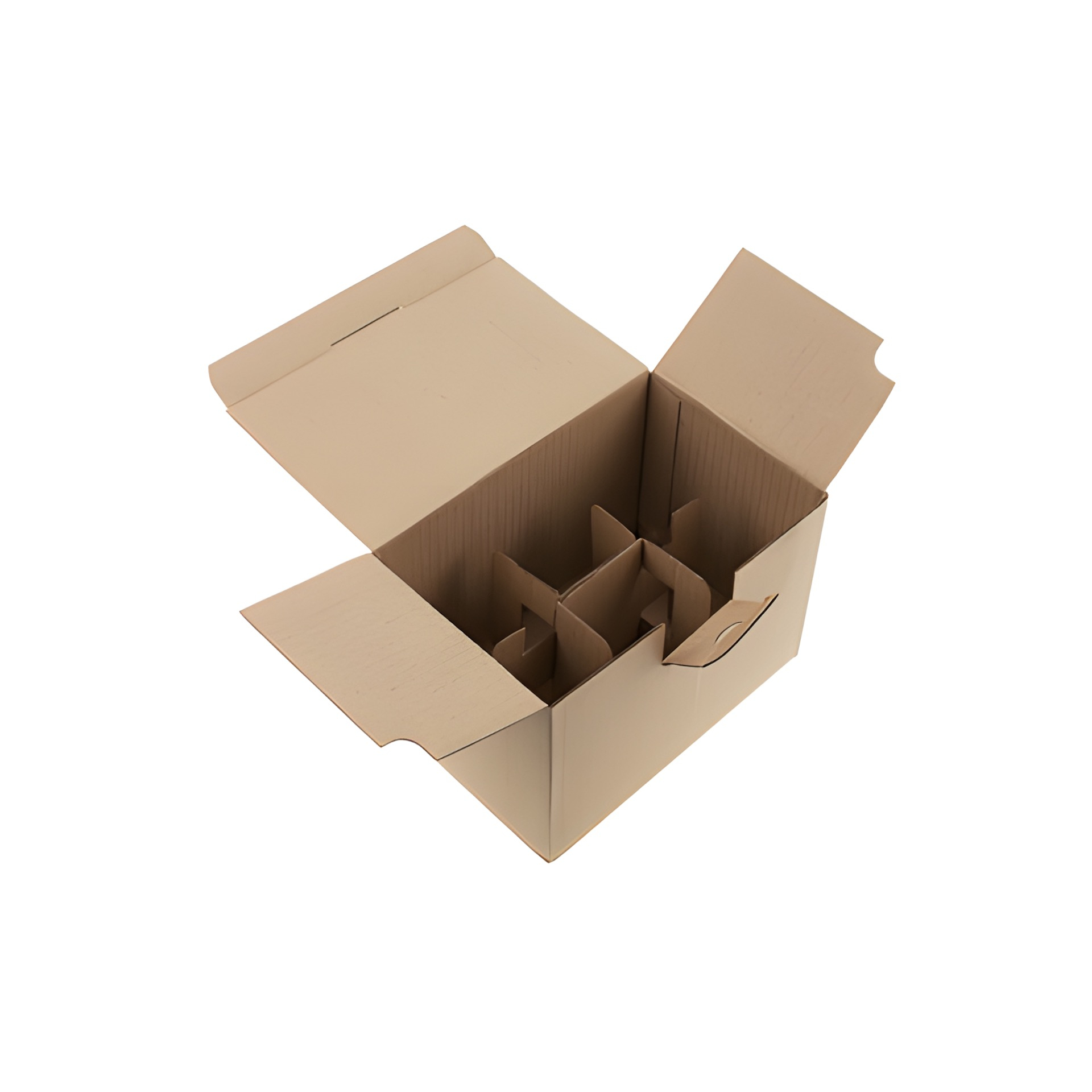 Automatikkarton 195 x 130 x 140 mm, 6er Gefache