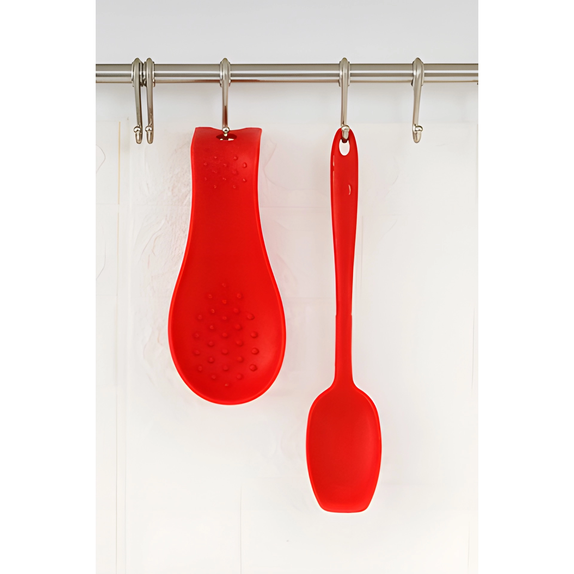 Kochblume Löffelablage rot