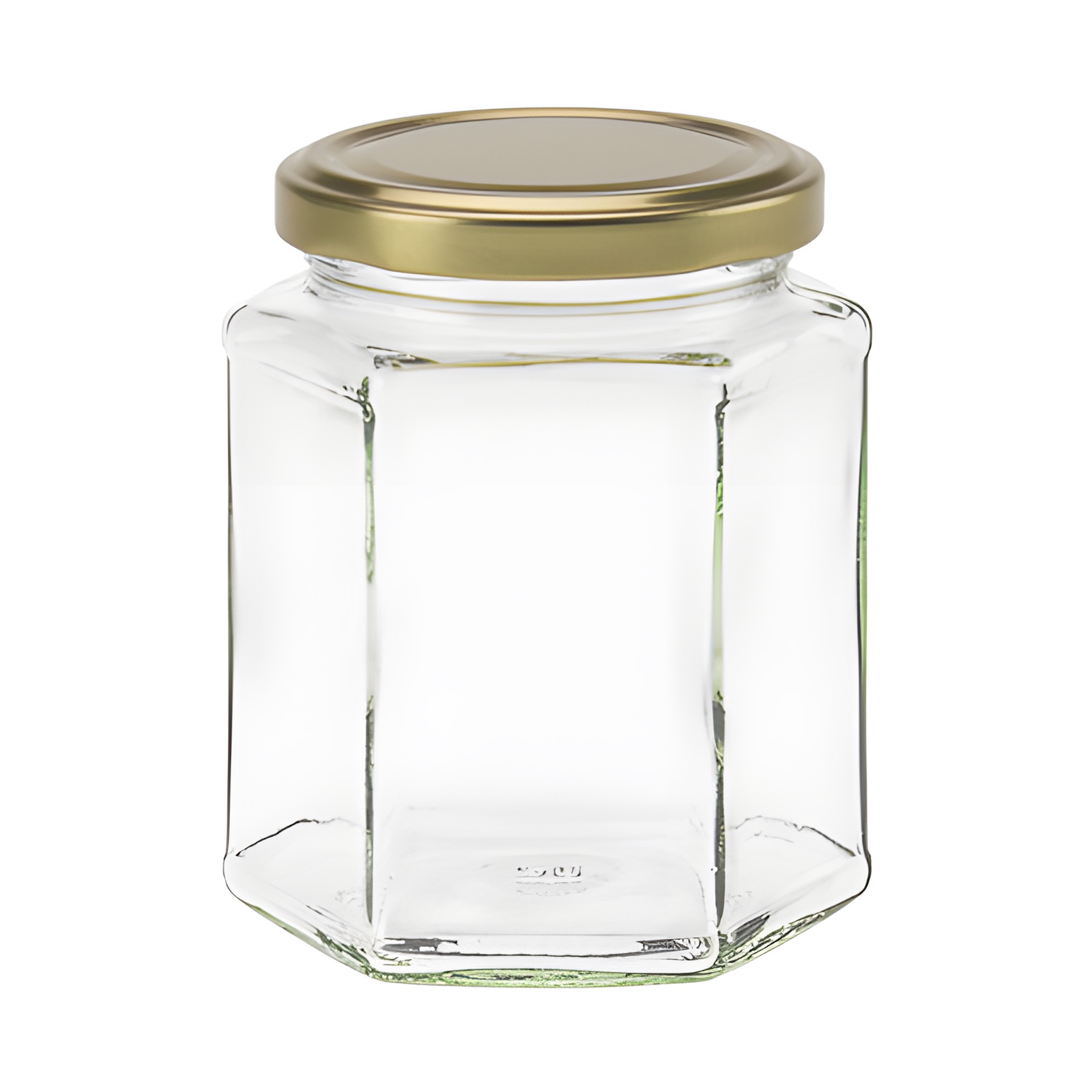 Sechskantglas 324 ml (Karton, 90 Stück)